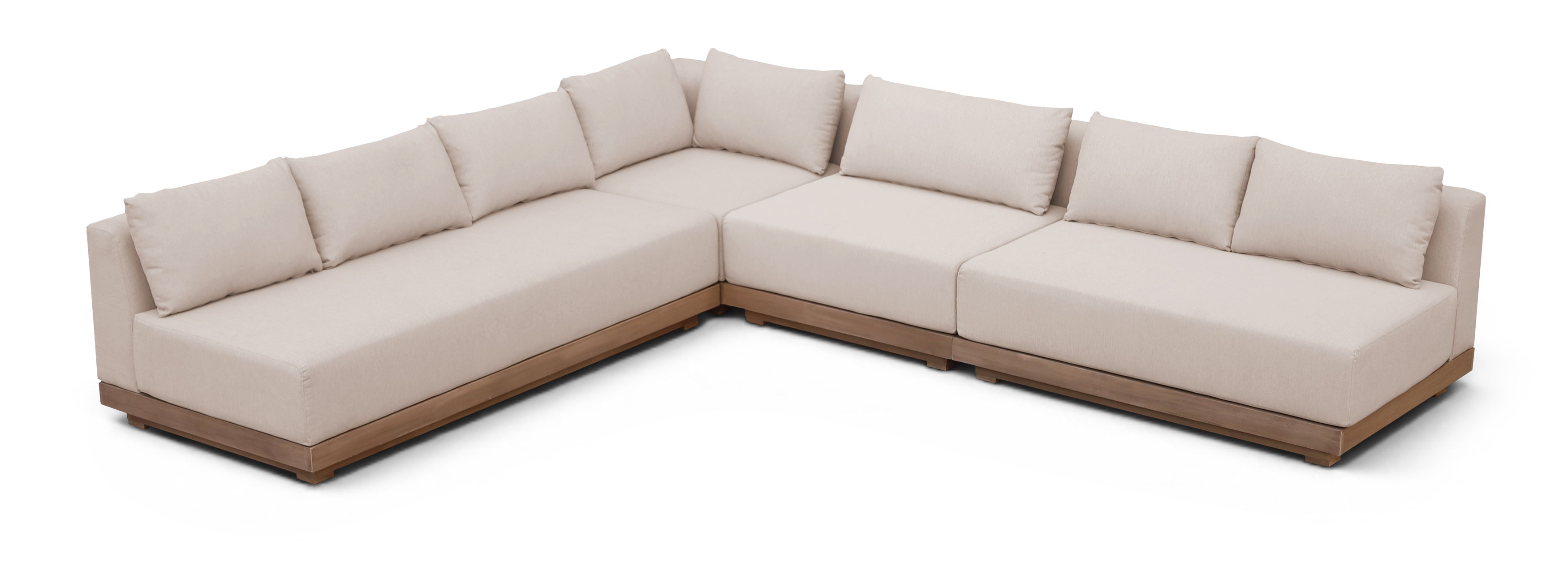4 Pc · Outdoor Patio Modular Sectional