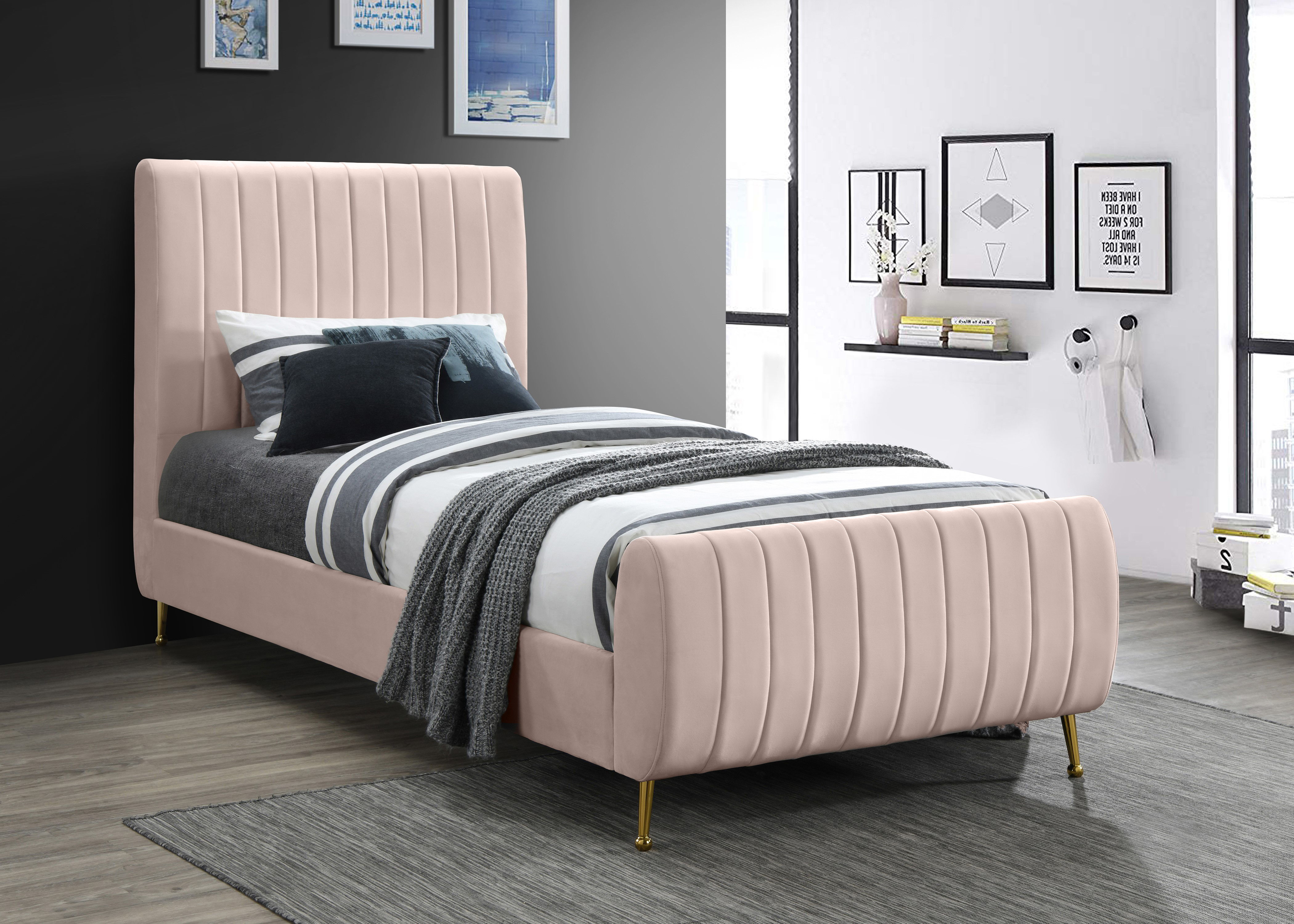 Zara - Twin Bed - Pink