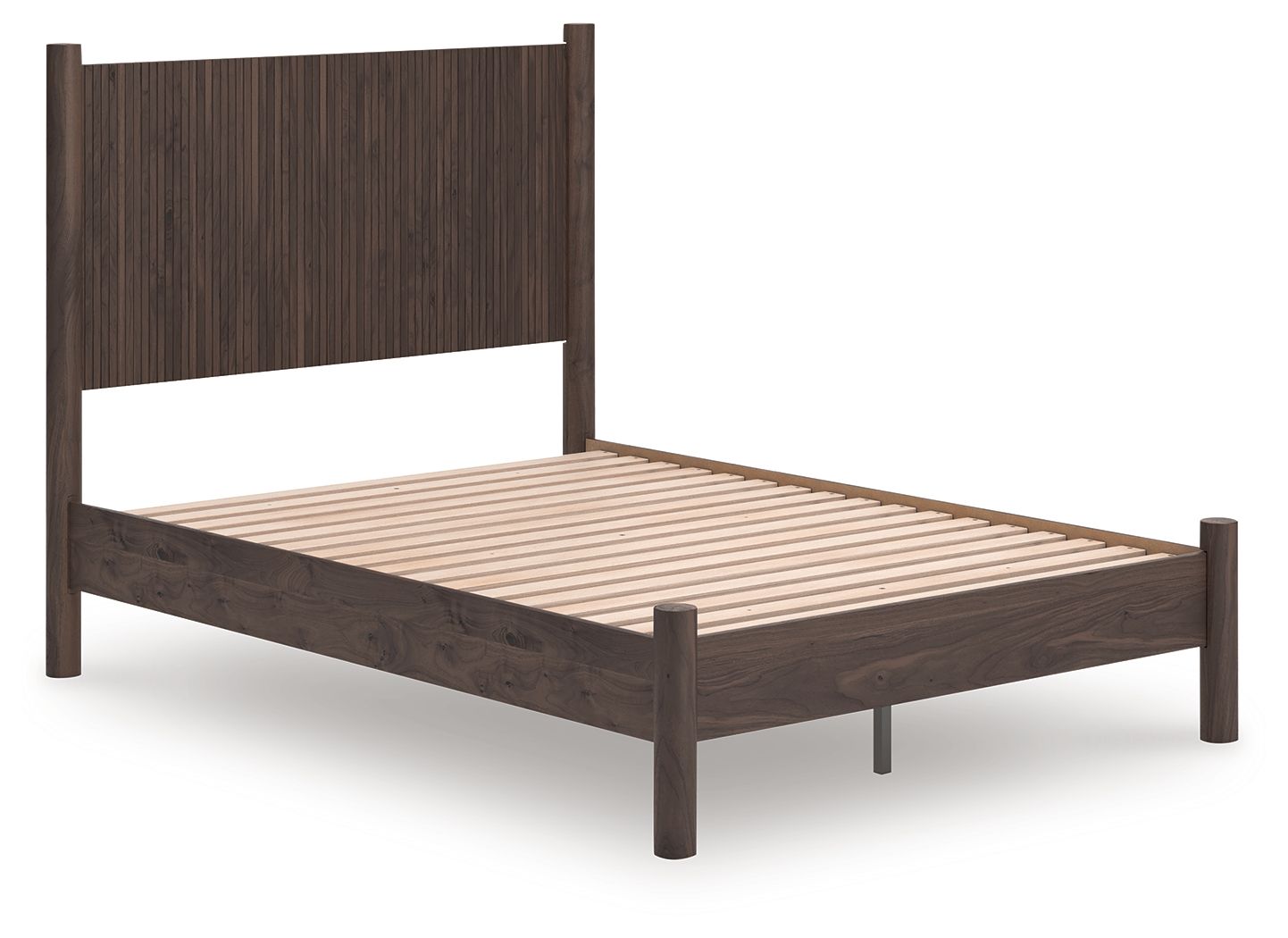 Ashley Furniture Pamytta - Full Panel Platform Bed - Brown - Image 2