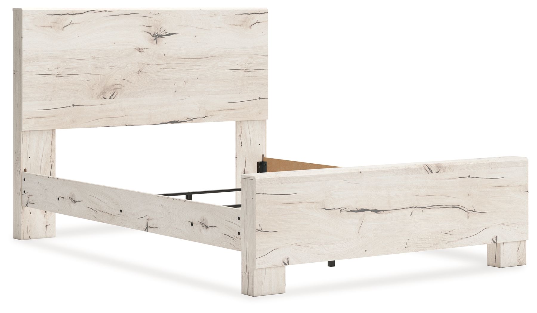 Ashley Furniture Lawroy - Queen Panel Bed - Light Natural - Image 9
