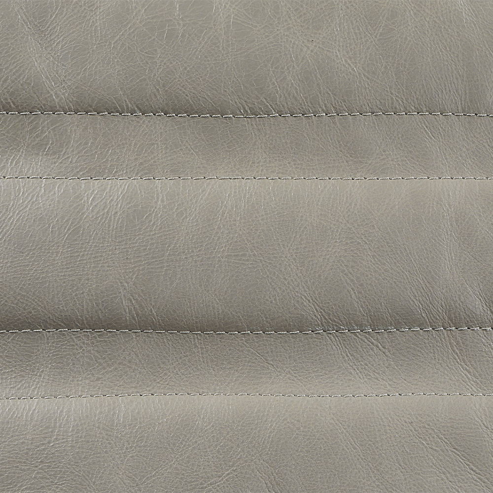 Piran - Accent Chair With Swivel - Twilight Top Grain Leather, gray, view 7