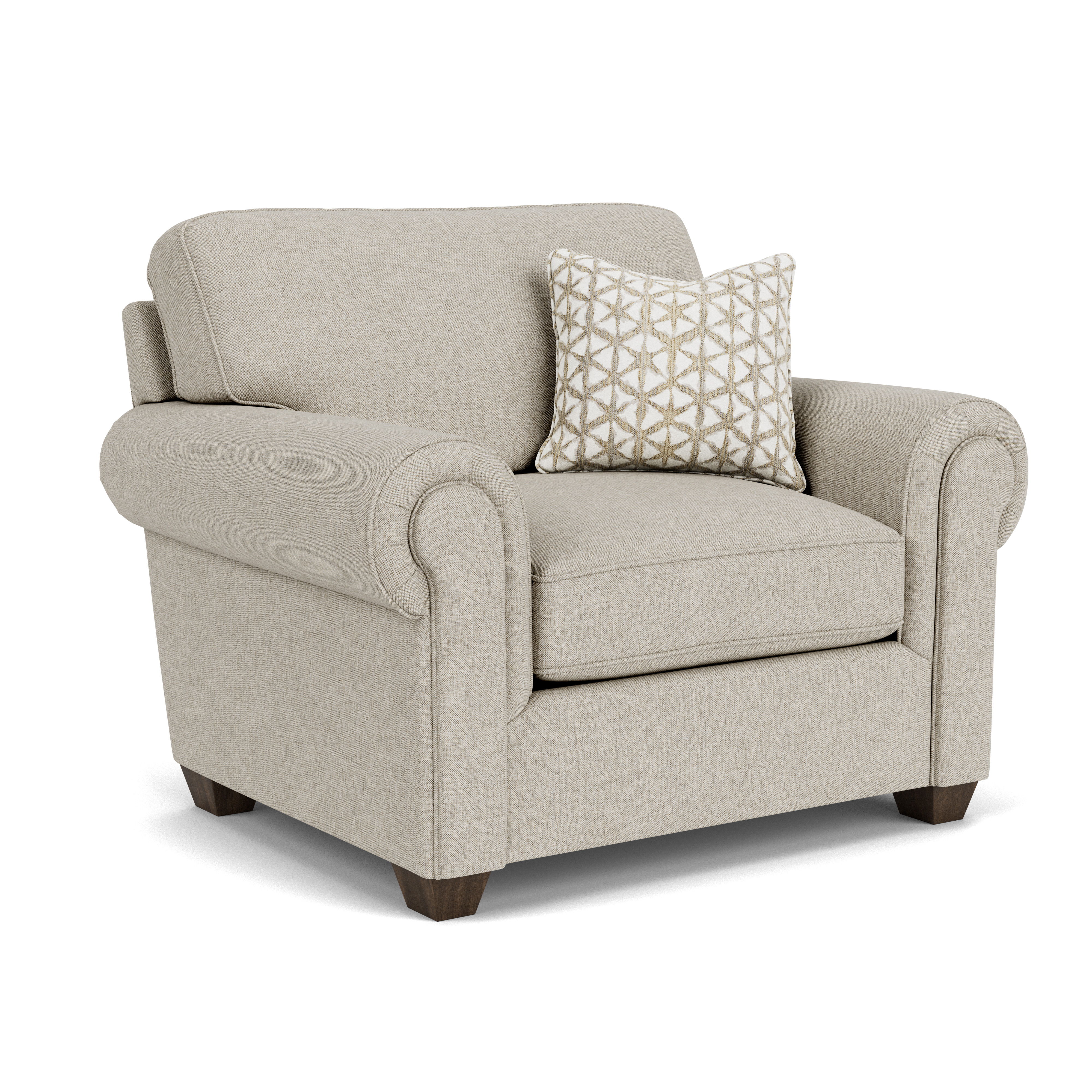 Carson - Fabric Chair, beige