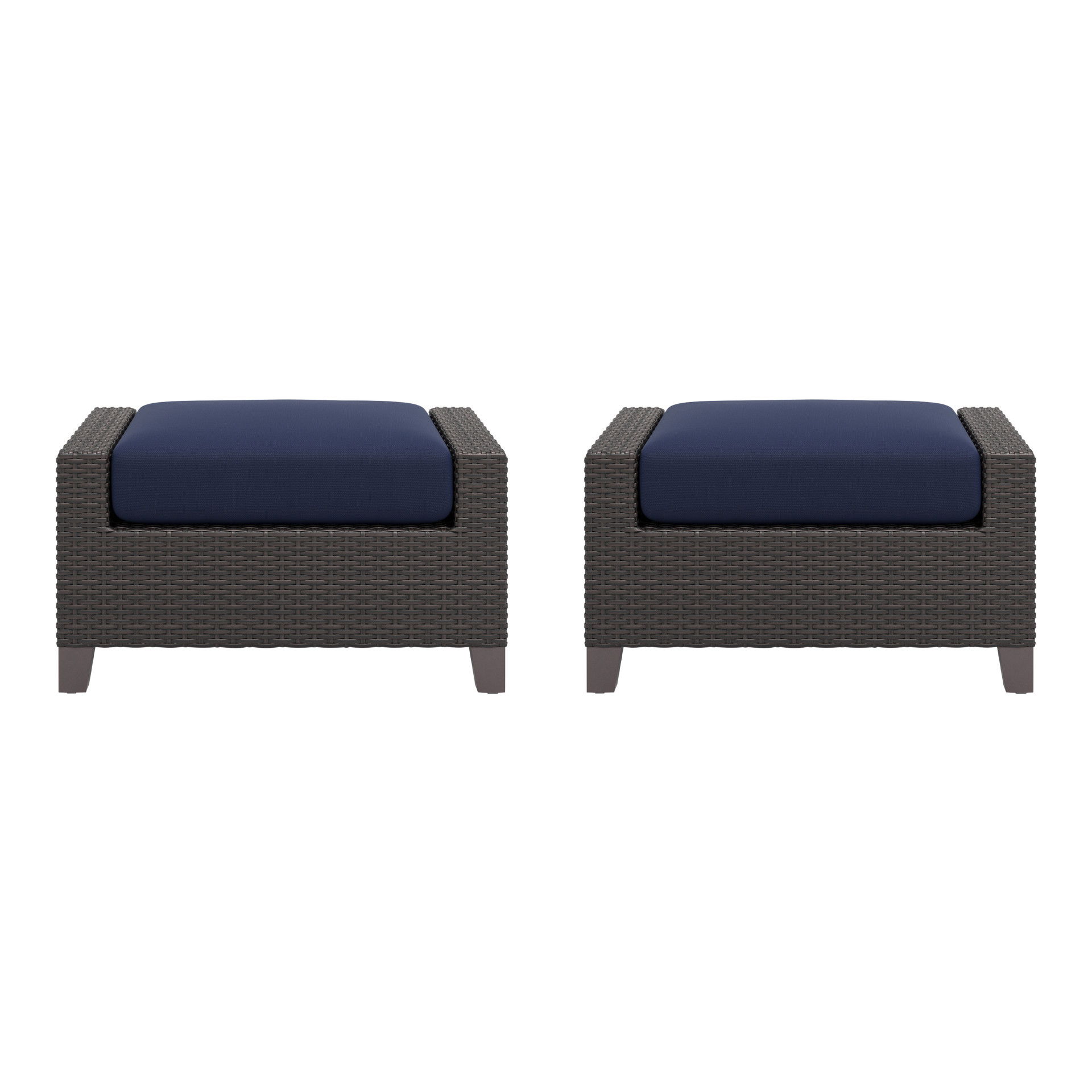 Skye - Ottomans (Set of 2) - Blue, blue, view 5