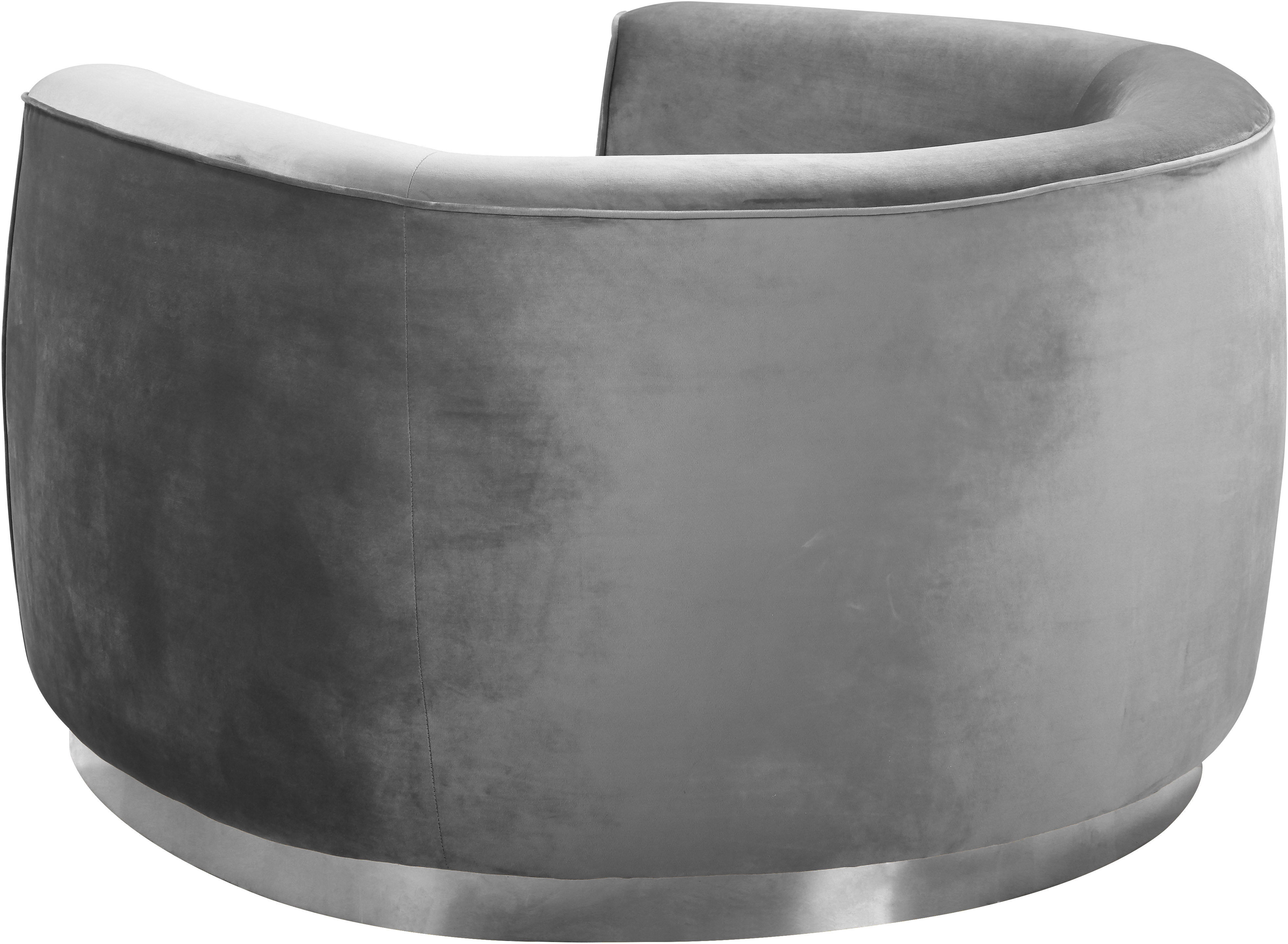 Julian - Fabric Chair - Gray