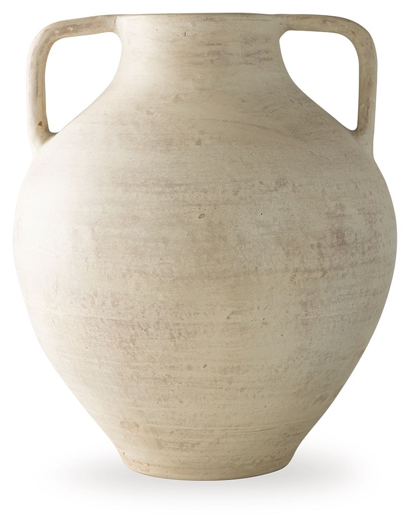 Justy - Vase - 15" - Antique Beige