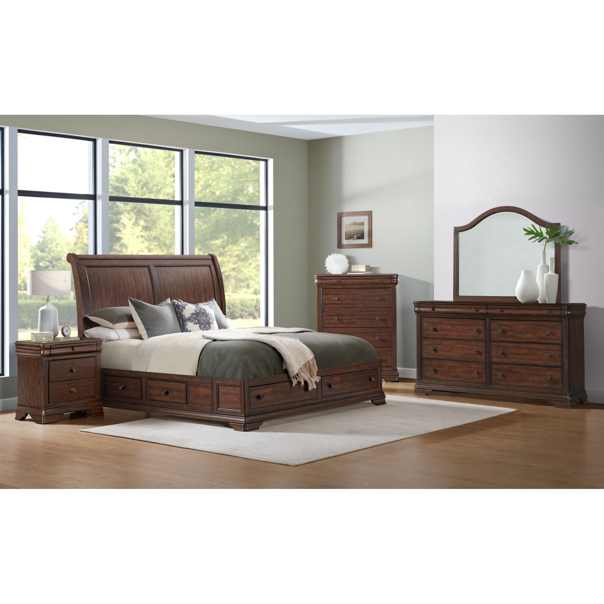 Phillipe - 8-Drawer Dresser - Cherry