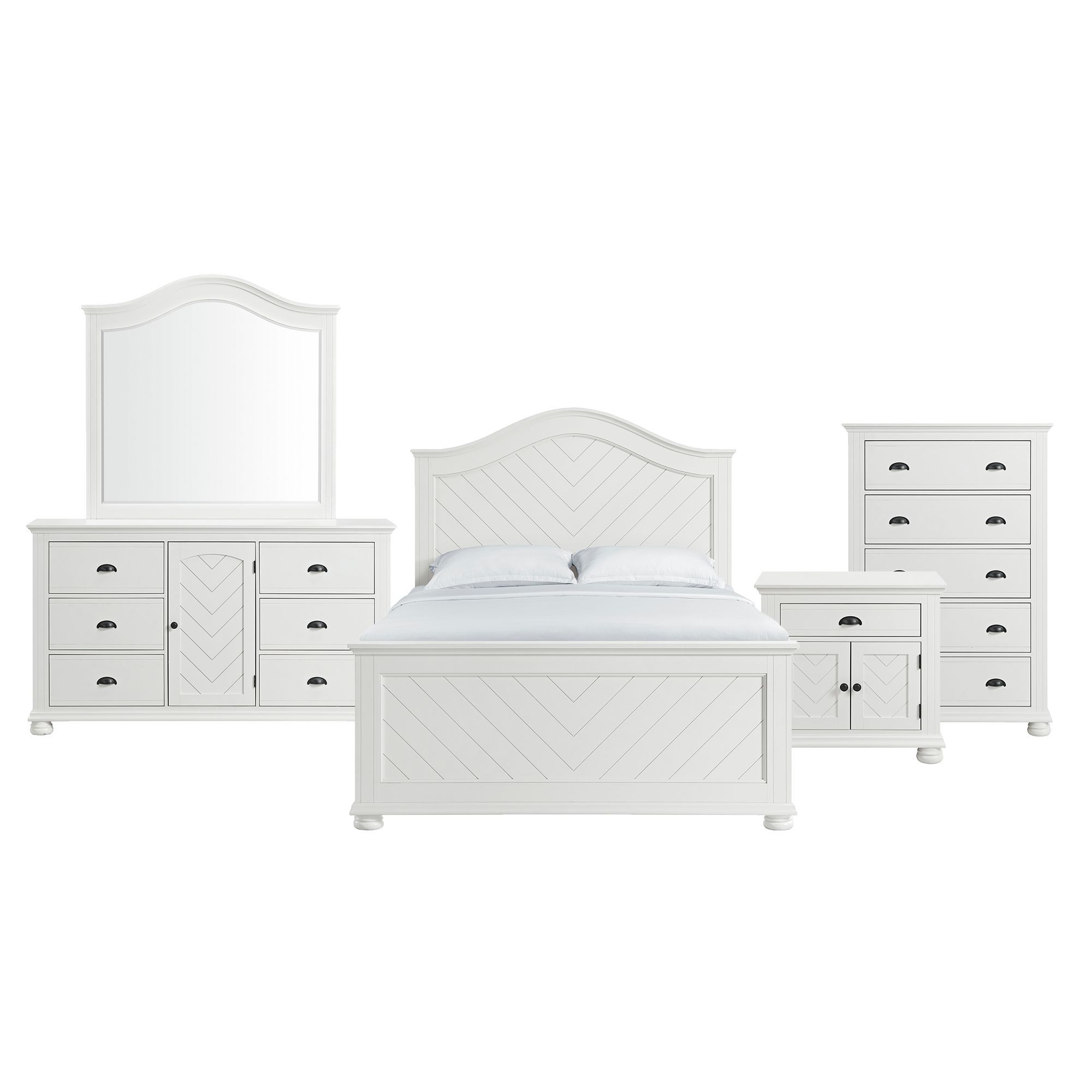 Queen · 5 Pc · Bedroom Set