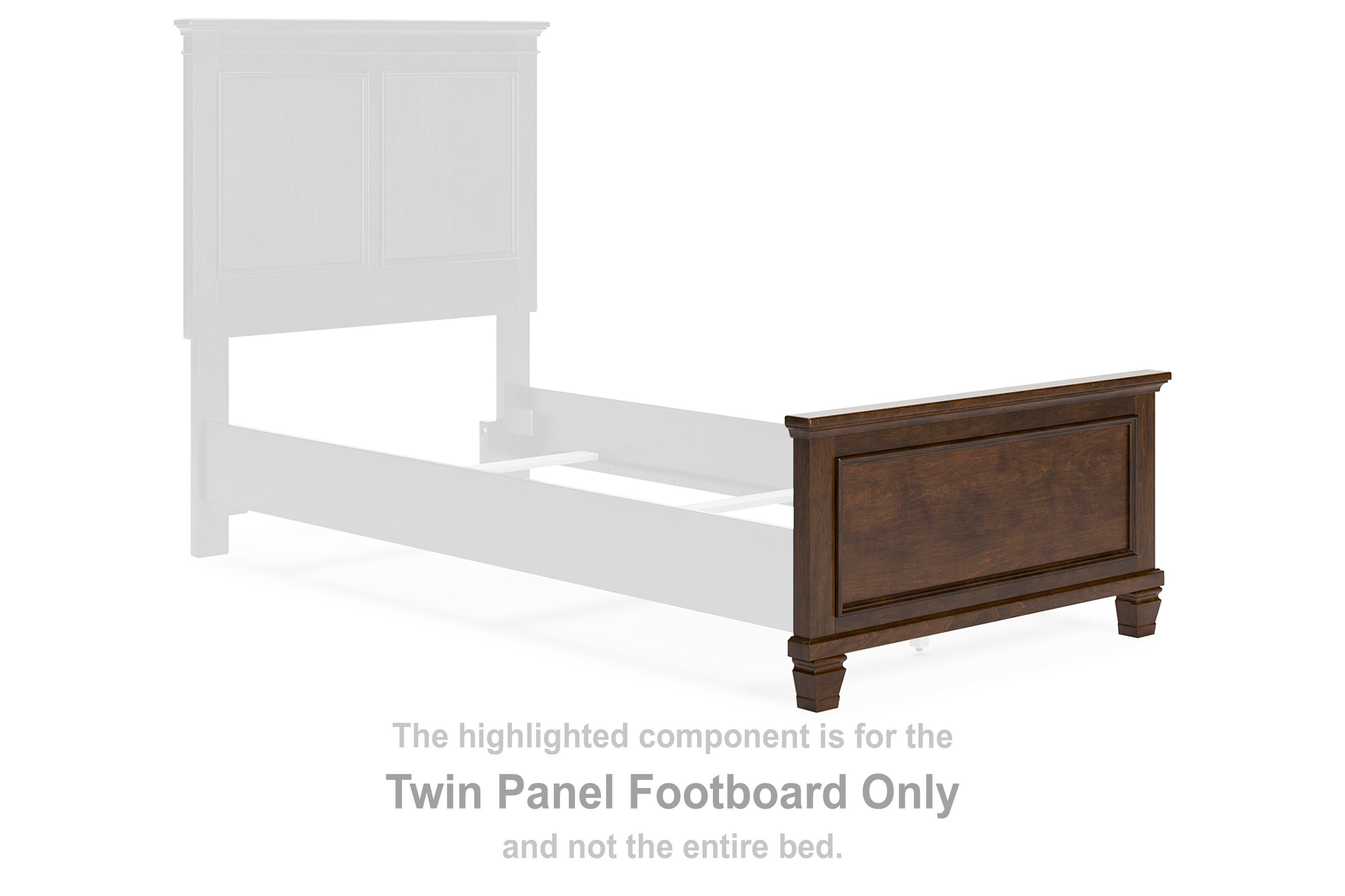 Danabrin – Twin Panel Footboard – Brown