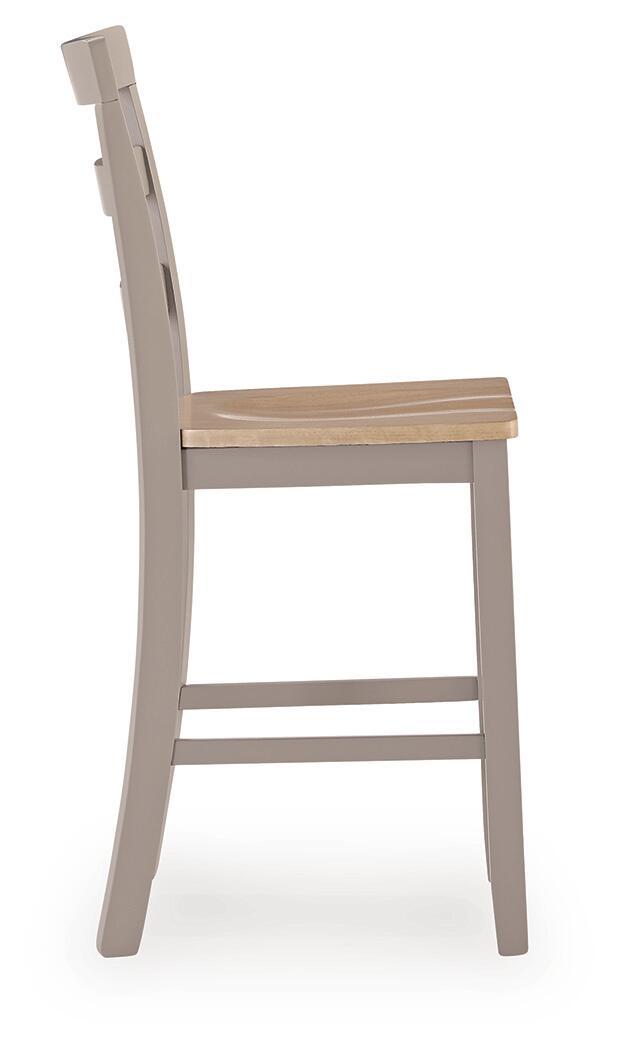 Ashley Furniture Harperfeld - Barstool (Set of 2) - Natural / Gray - Image 5
