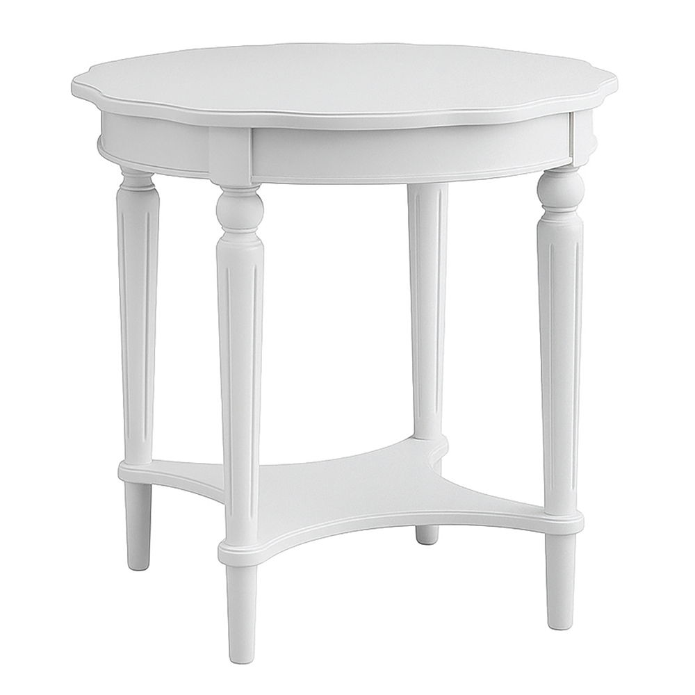 Fordon - End Table - Antique White, beige, view 6