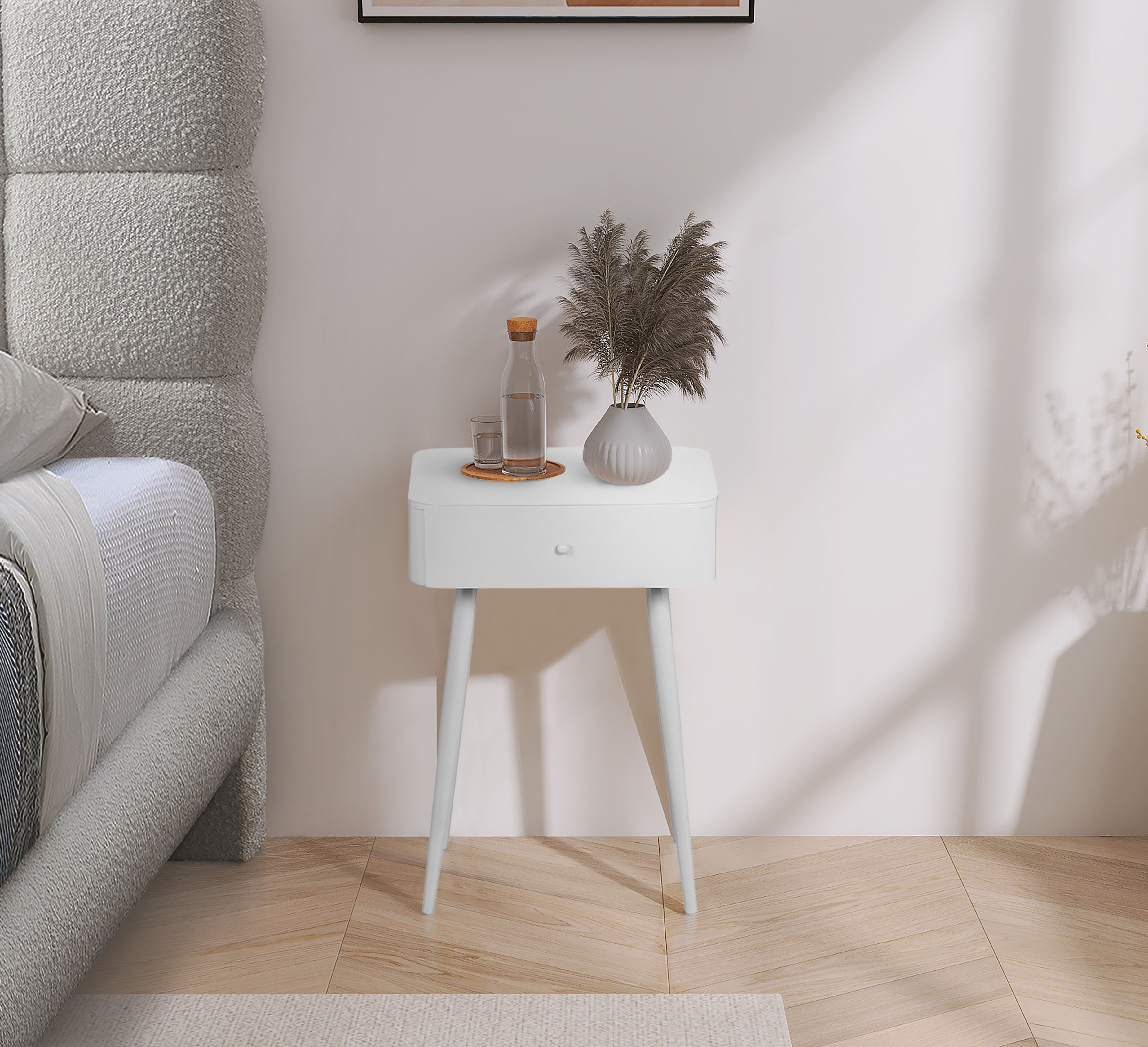 Rylan - Night Stand - White
