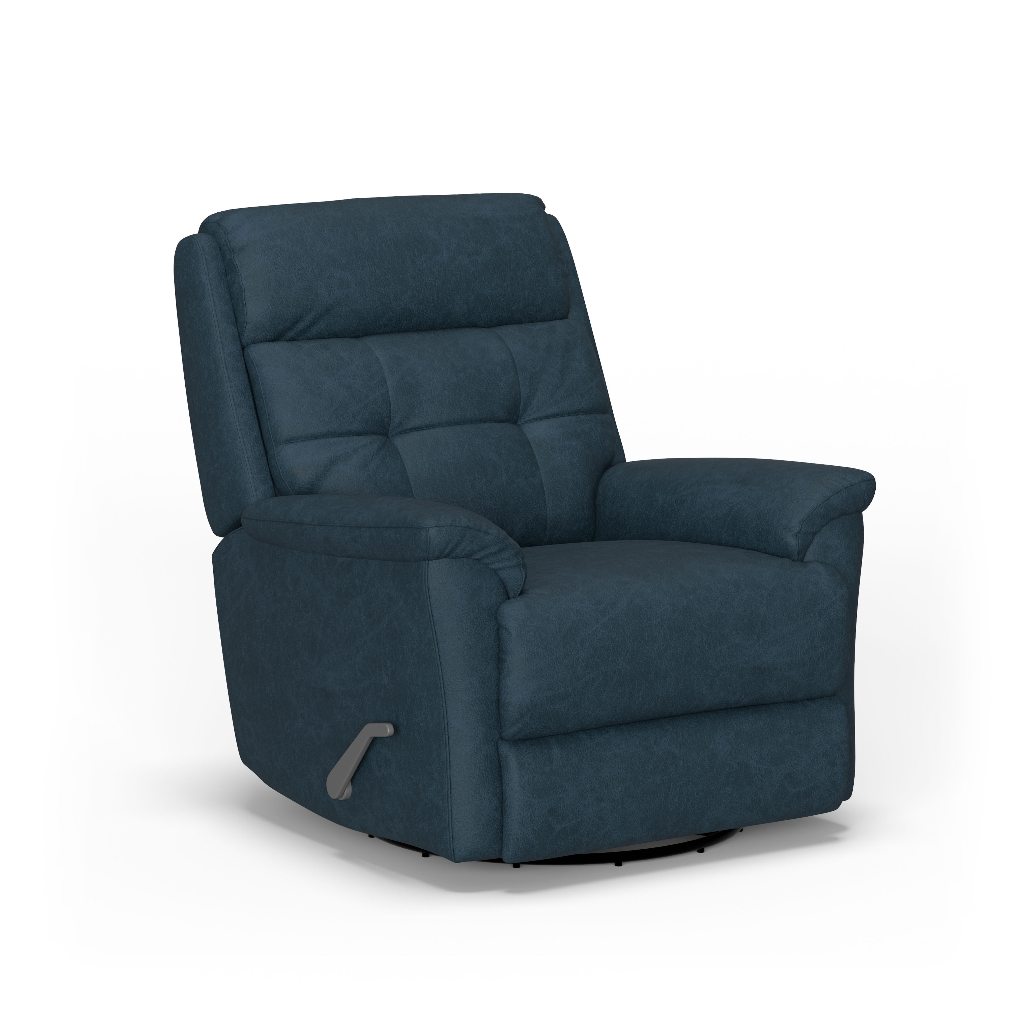 Sophisticated - Power Swivel Gliding Recliner With Power Headrest & Lumbar, dark brown, view 2