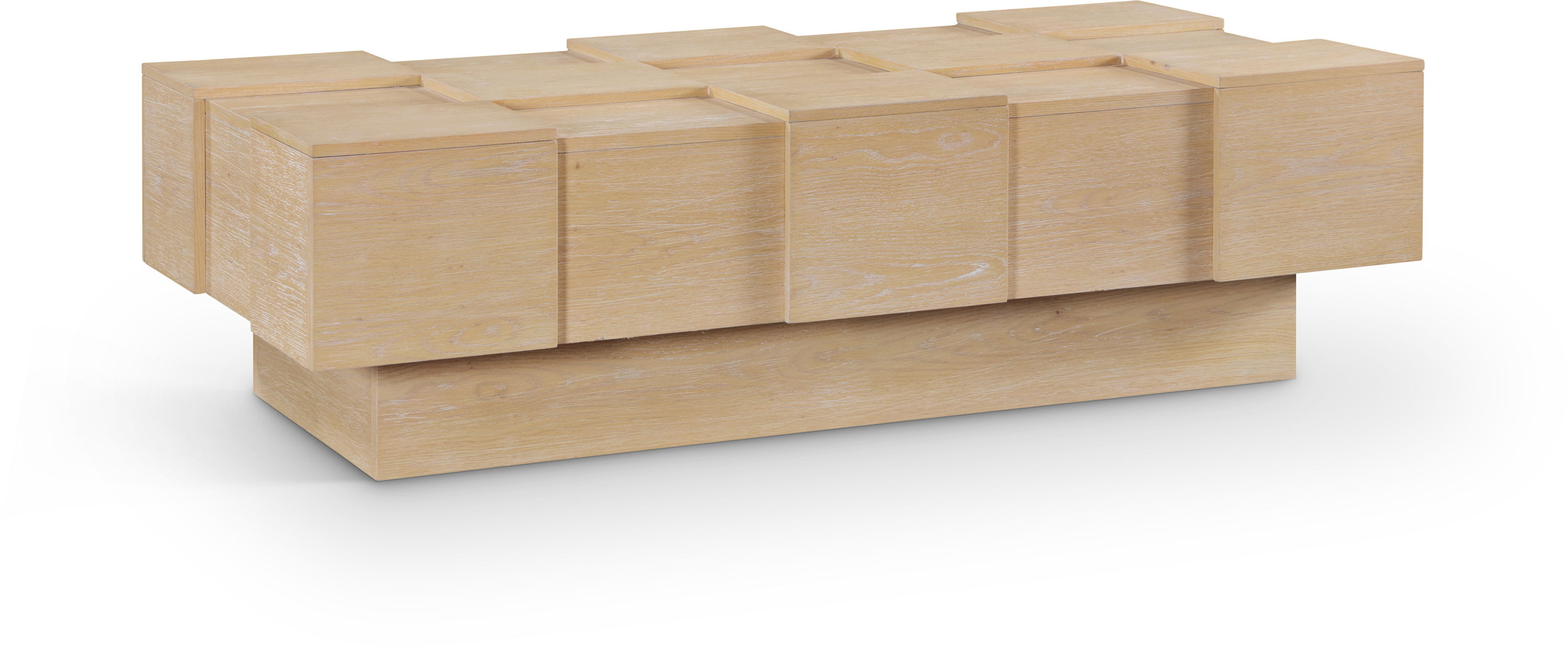 Anzio - Oak Veneer Coffee Table - Natural