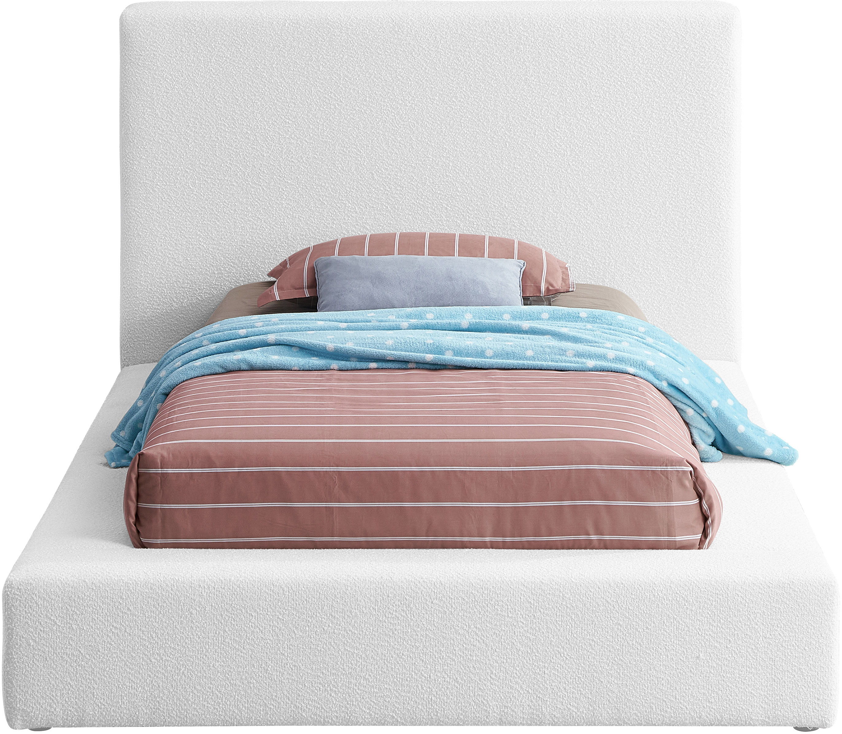 Terra - Twin Bed - White