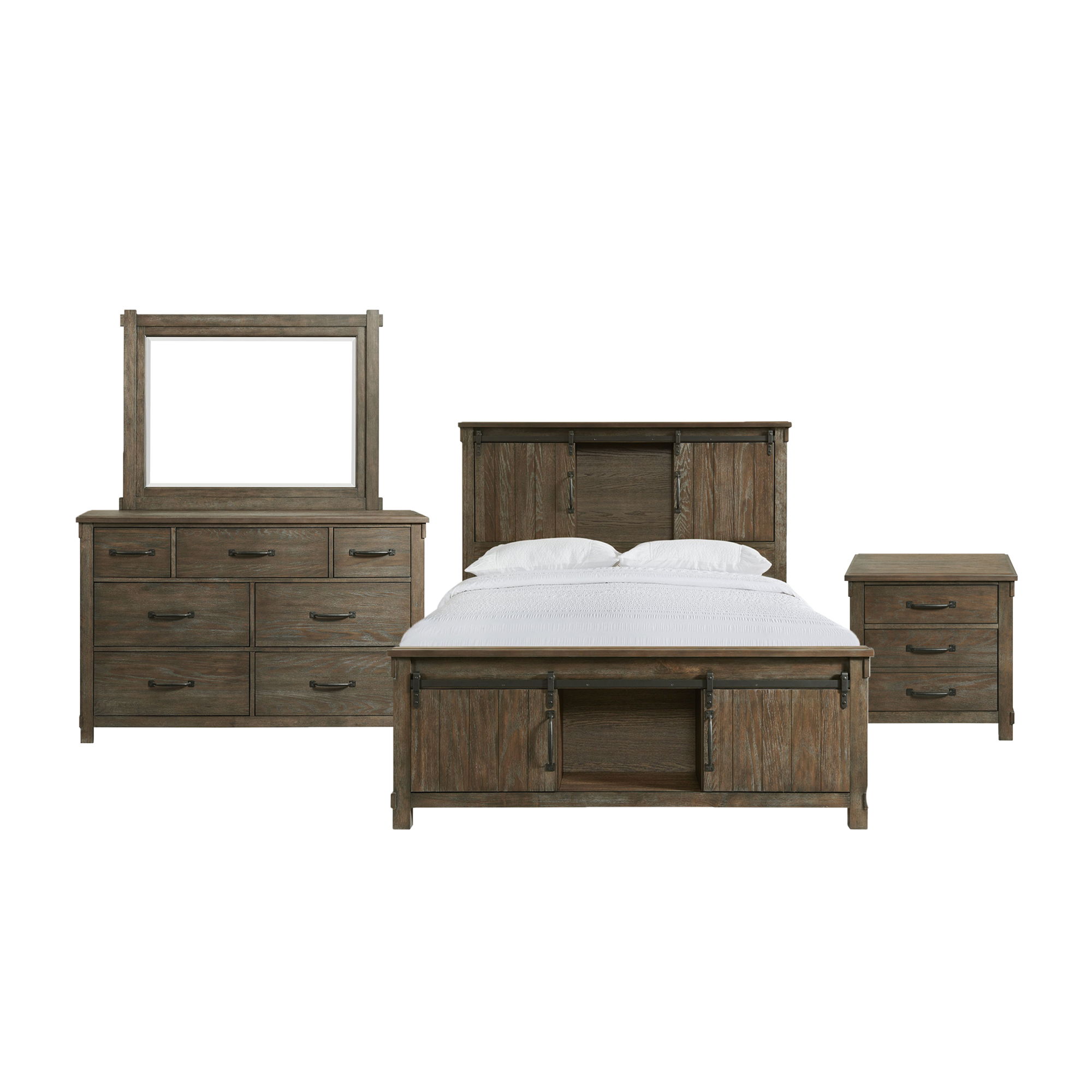 Queen · 4 Pc · Bedroom Set