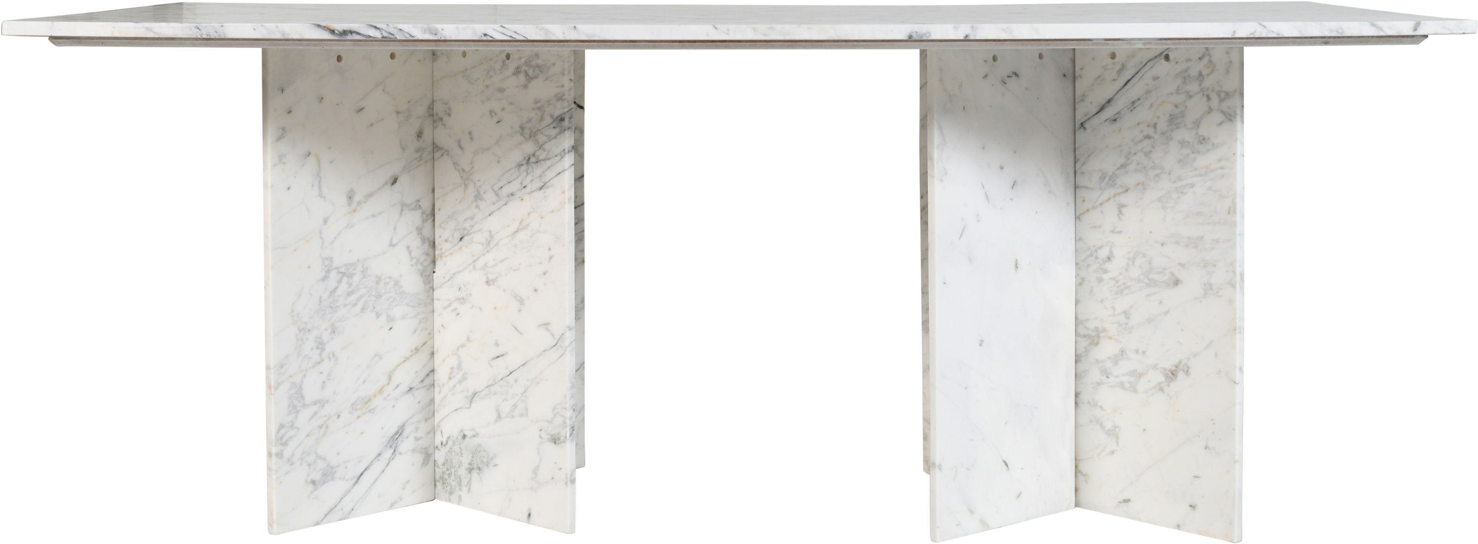 Verona - 78" Dining Table - White