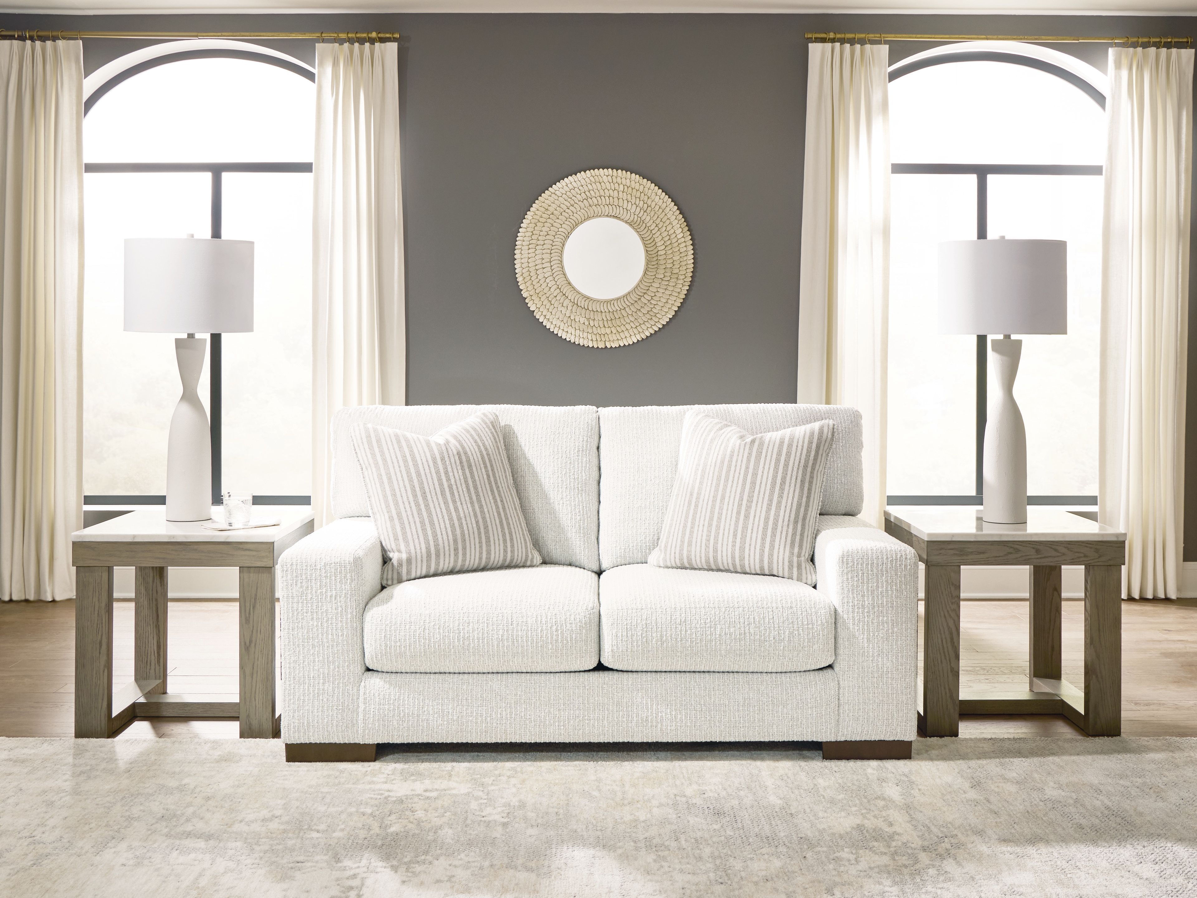 Ashley Furniture Hartside - Loveseat - Frosted - Image 2