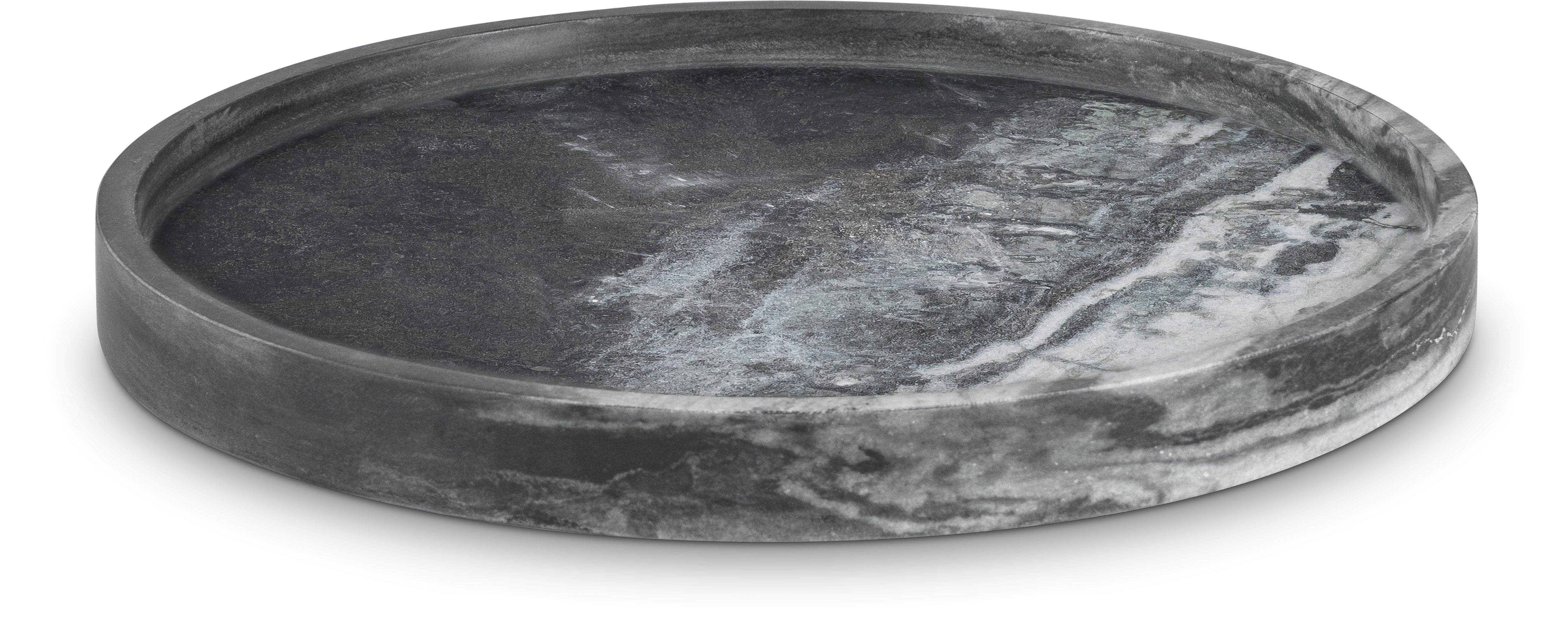 Barletta - Marble Round Tray - Panda