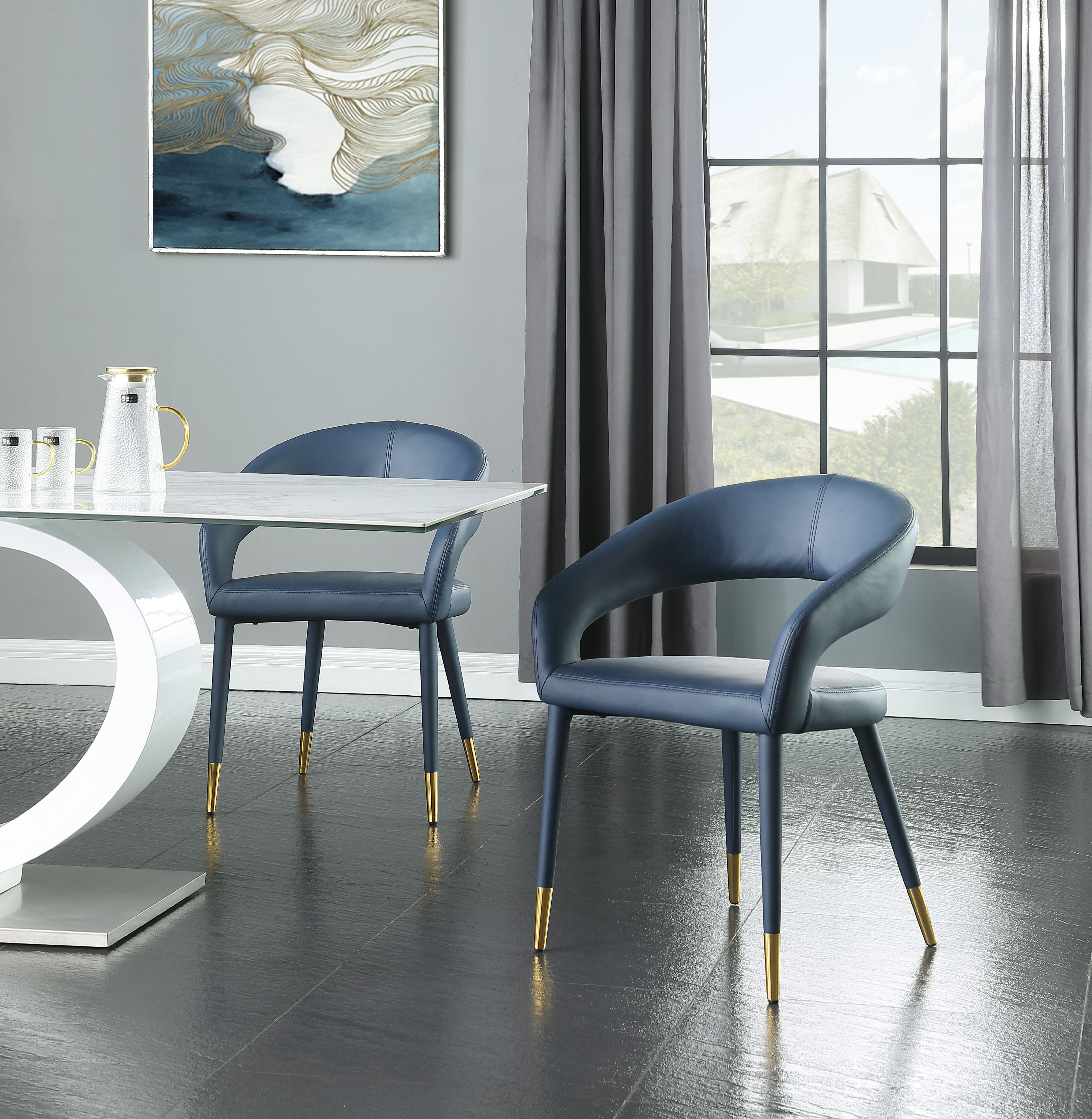 Destiny - Dining Chair - Navy