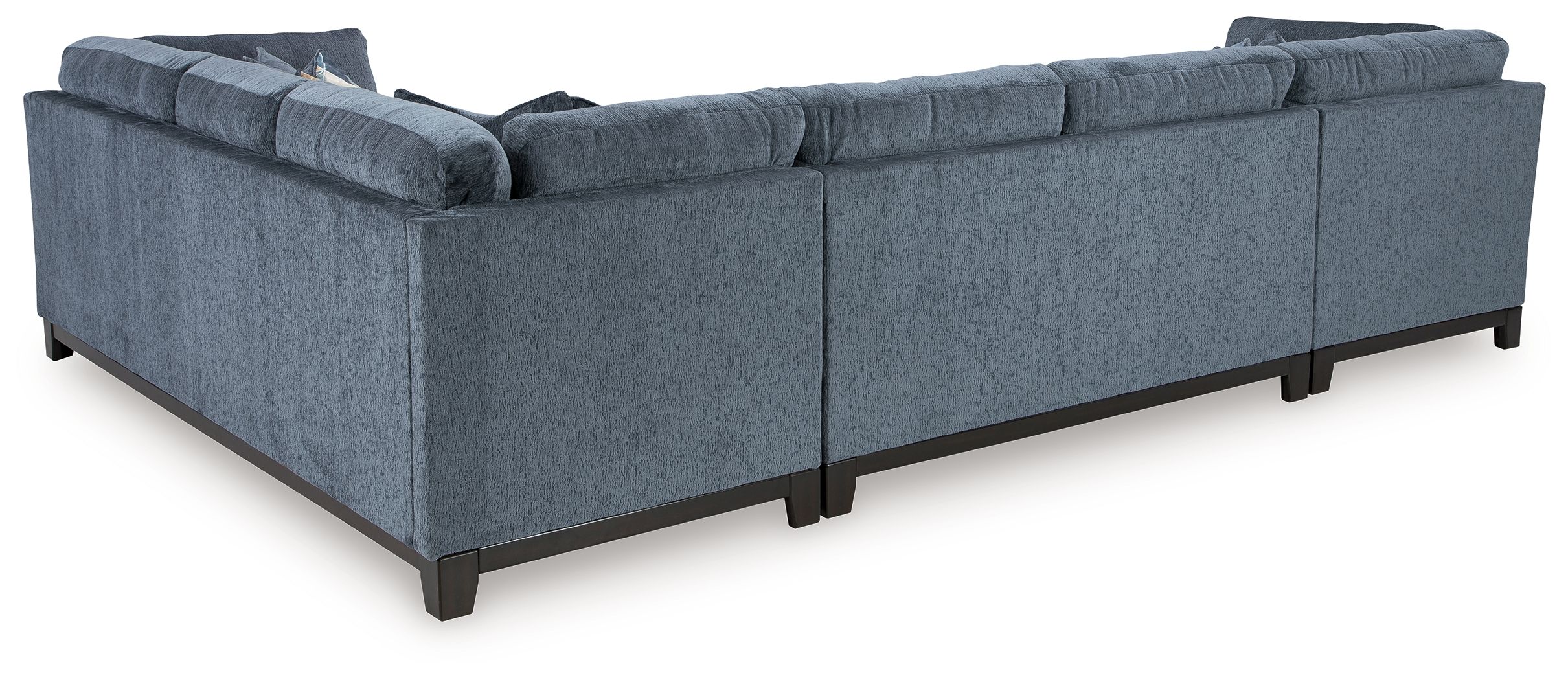 Ashley Furniture Maxon Place - 3-Piece Sectional With Laf Corner Chaise - Navy - Image 5