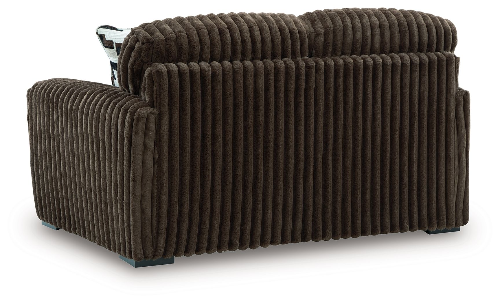Ashley Furniture Midnight-Madness - Loveseat - Chocolate - Image 4