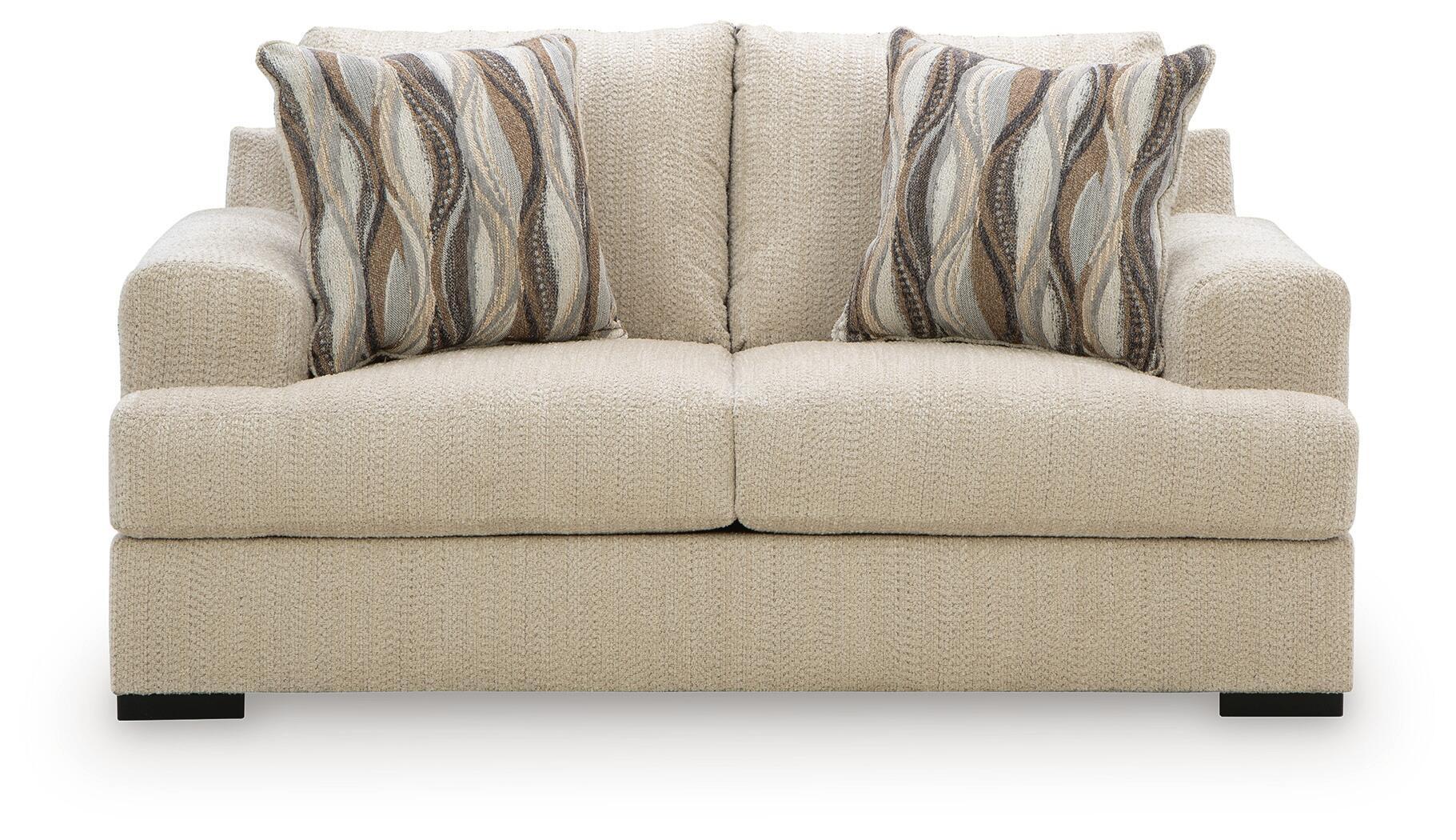 Lofwood - Loveseat - Oatmeal
