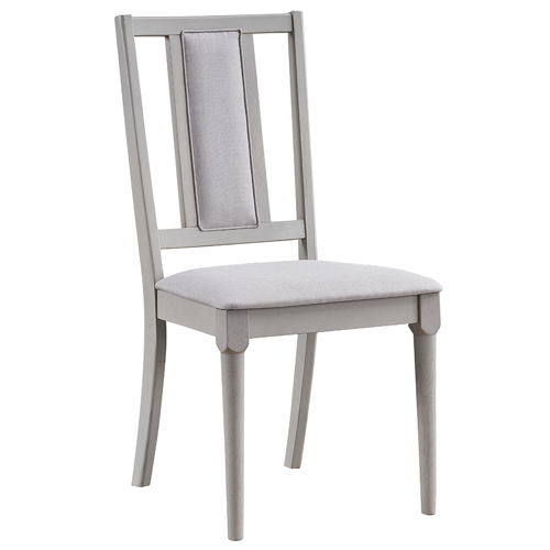 Marta - Side Chair (Set of 2) - Beige Linen & Natural, beige
