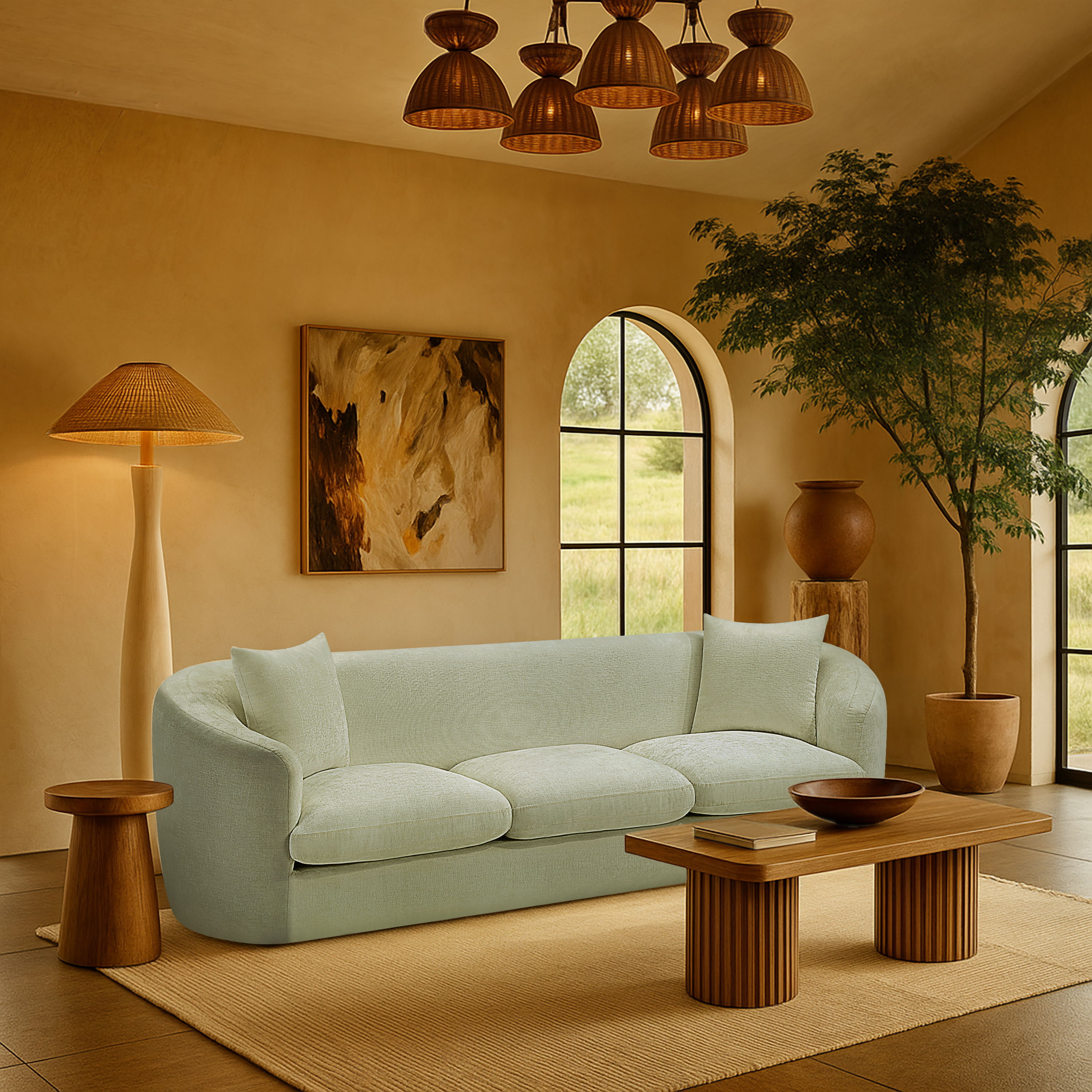 Penelope - Sofa - Mint