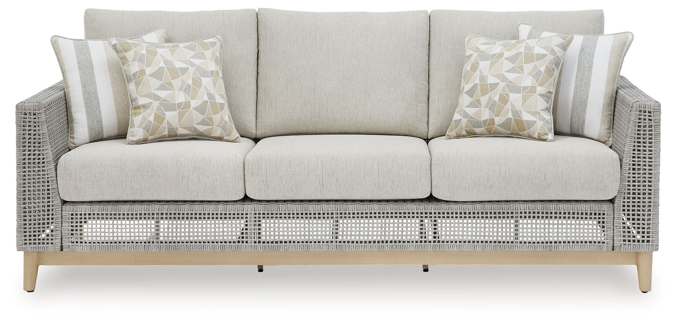 Seton Creek - 4 Pc. - Lounge Set - Gray