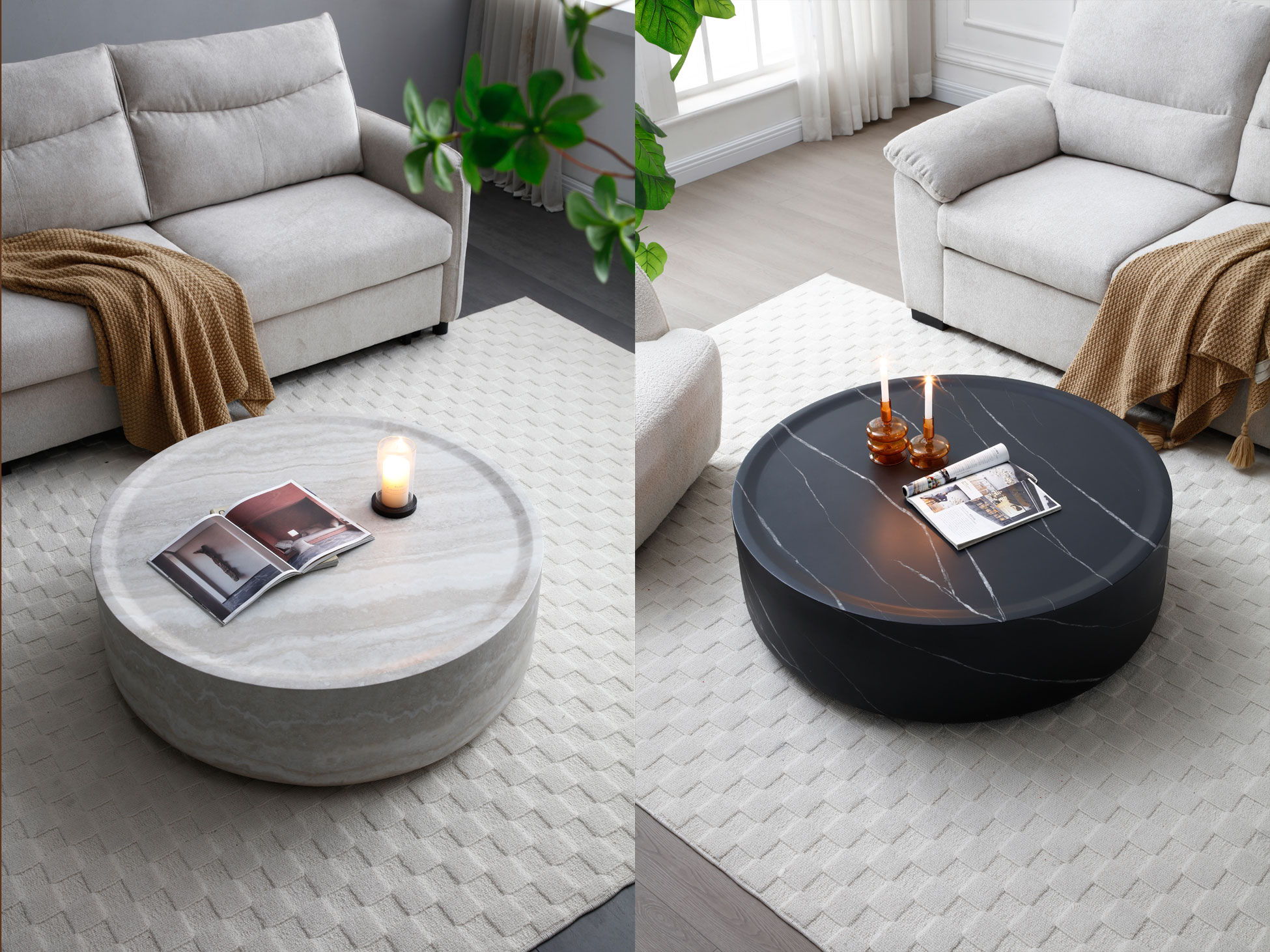 6155 - Coffee Table - Sand