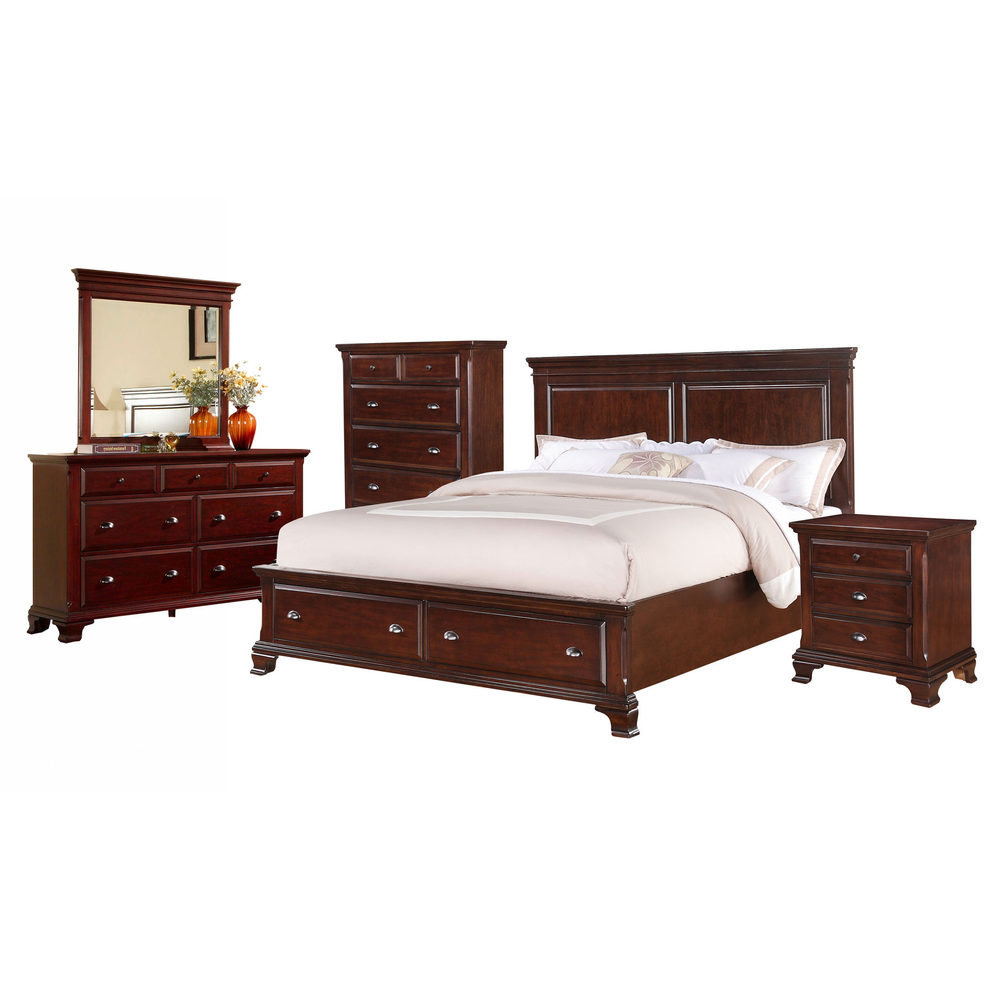 King · 5 Pc · Bedroom Set