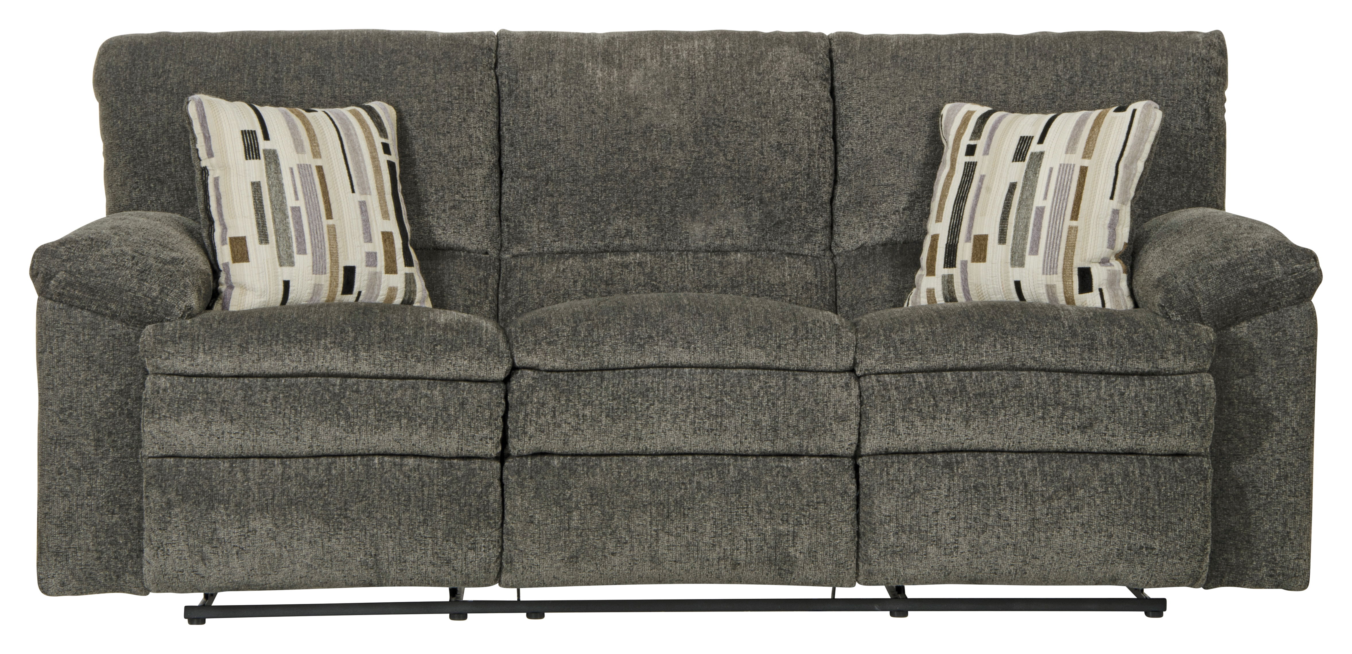 Tosh - Power Reclining Sofa - Pewter