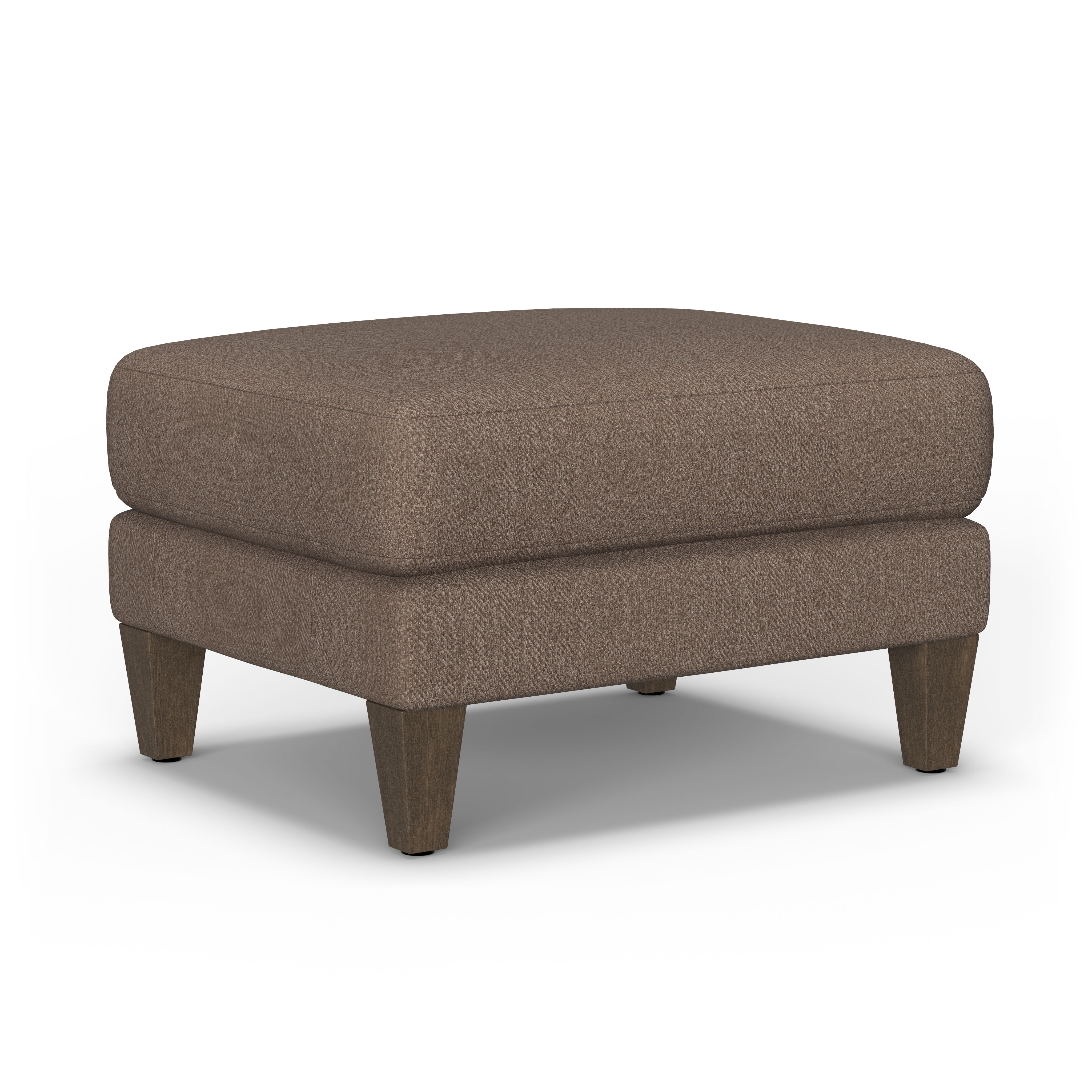 Cute - Fabric Ottoman, light gray, view 2