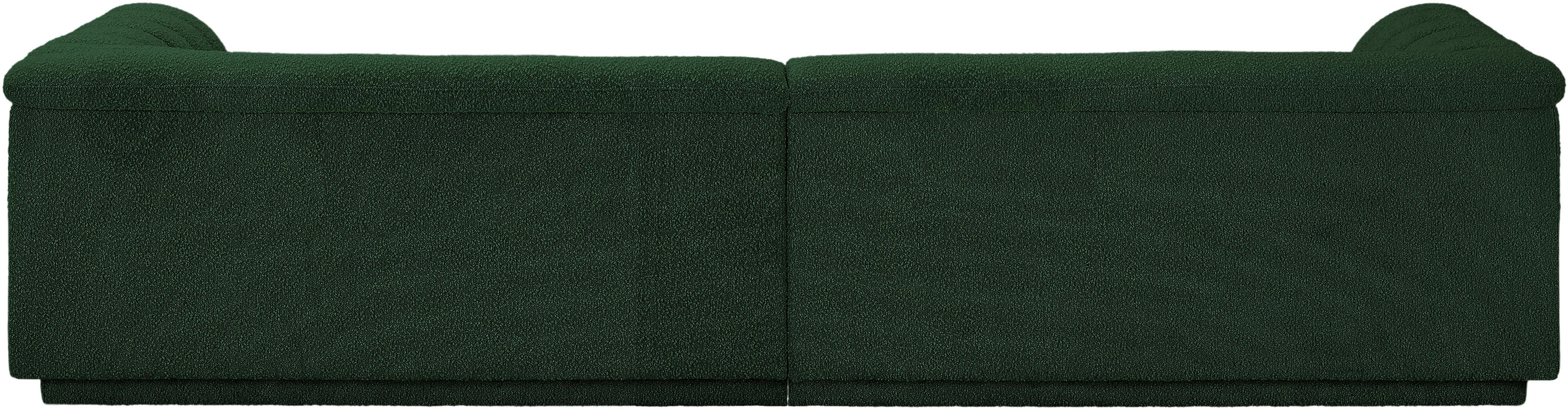 Cascade - Boucle Modular Sofa - Green
