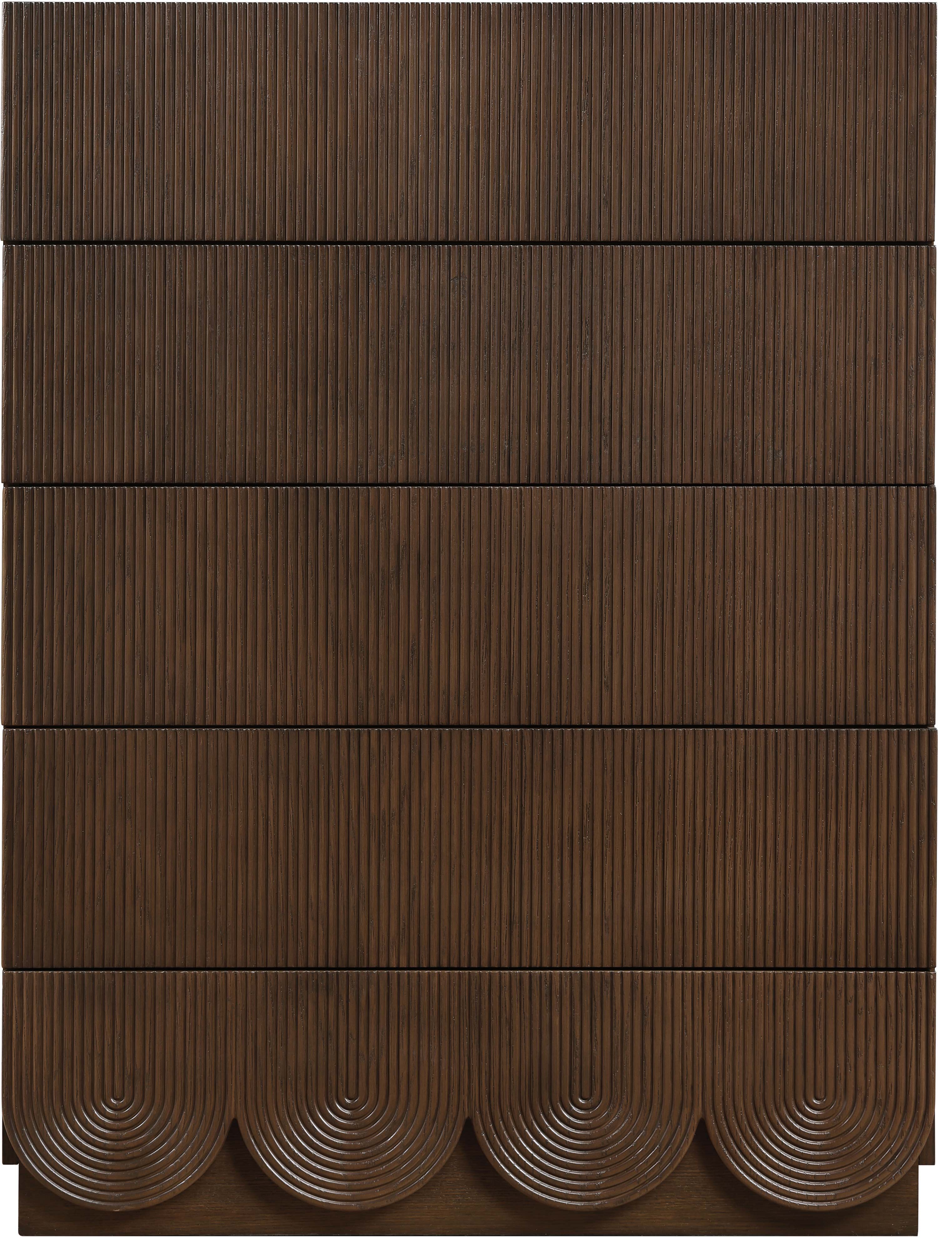 Scallop - Chest - Brown