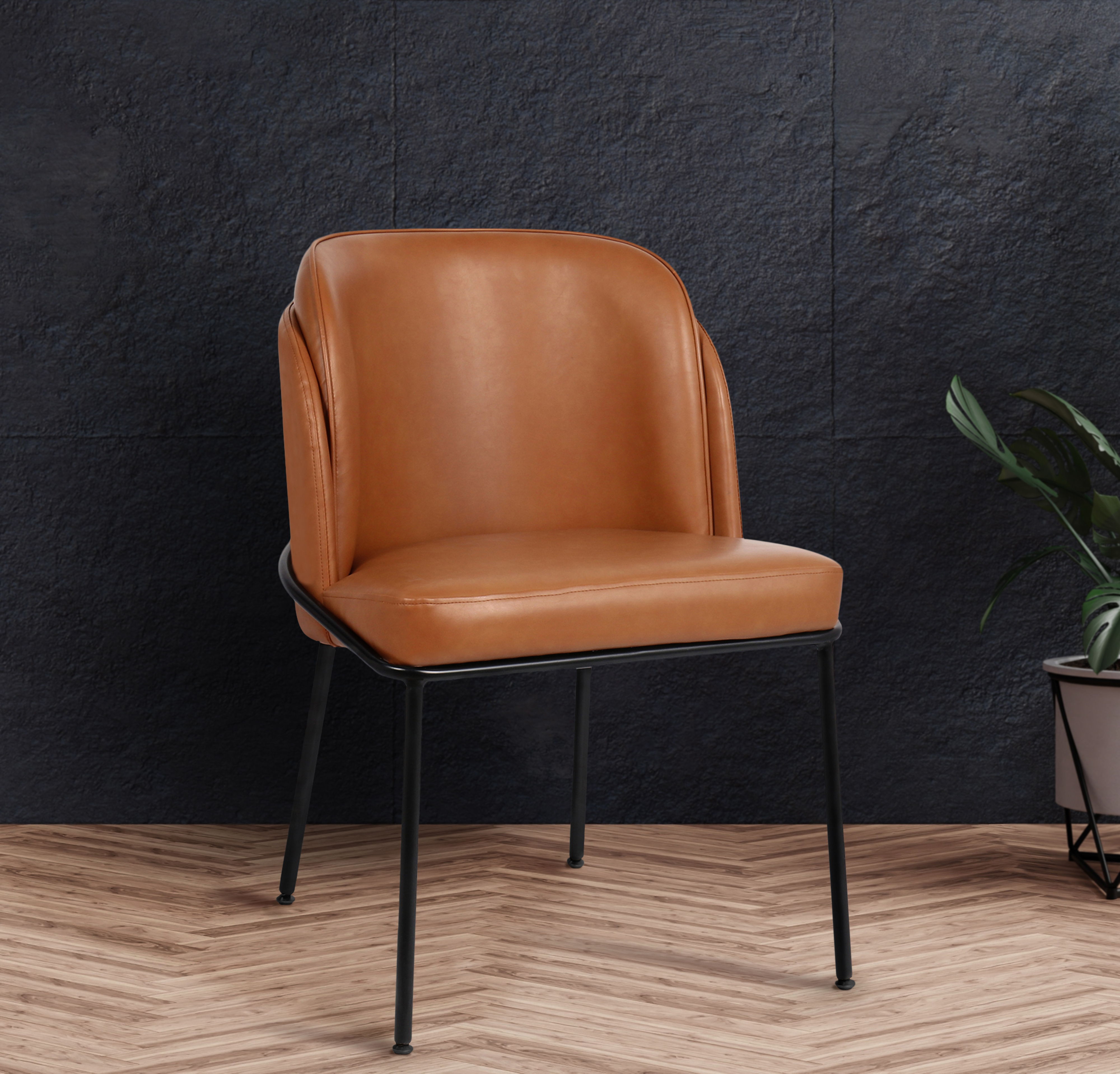 Jagger - Dining Chair (Set of 2) - Cognac