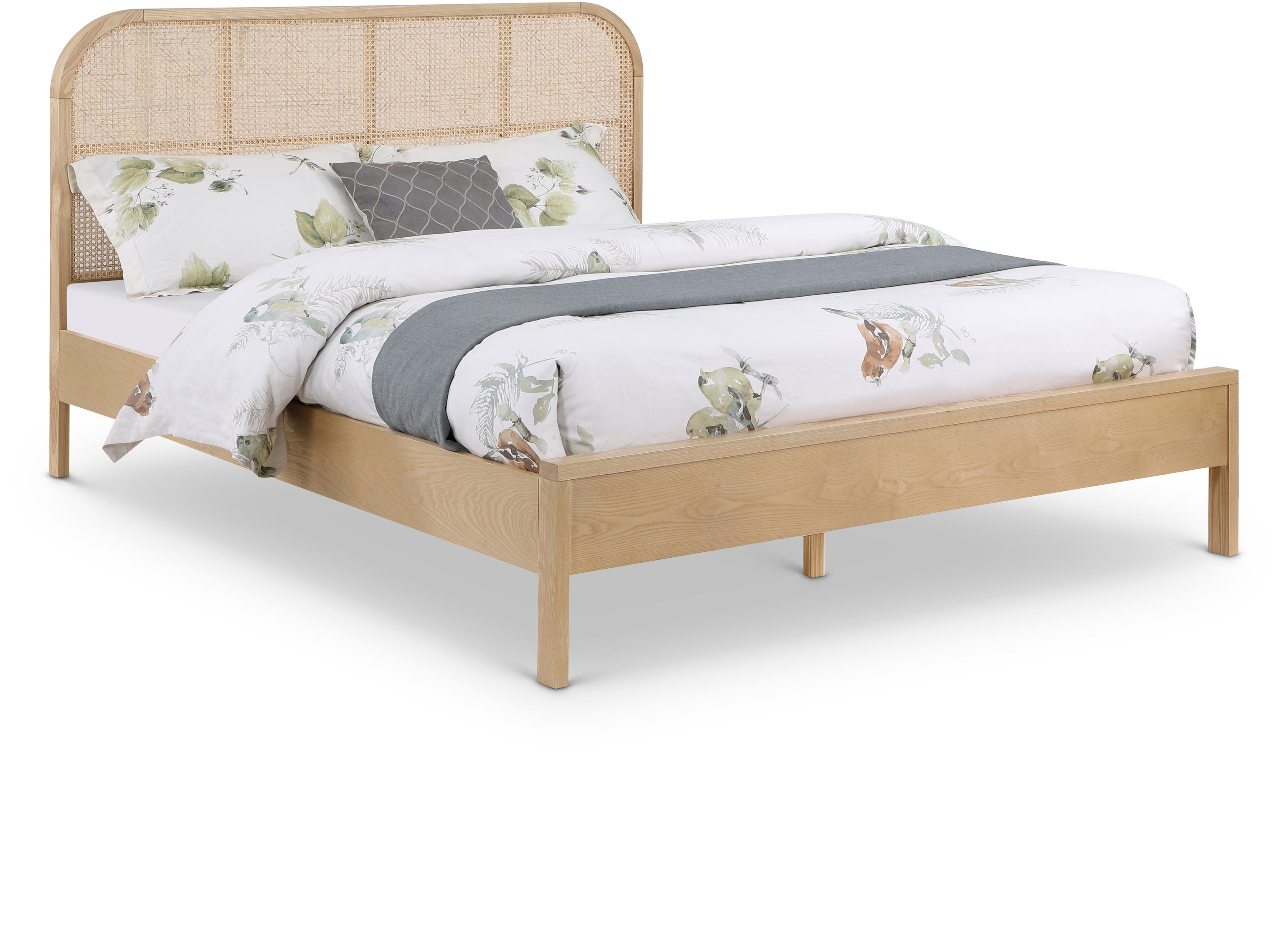 Siena - King Bed - Natural