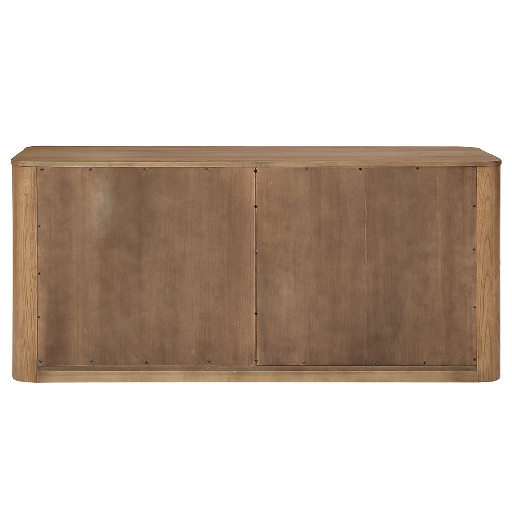 Zoey - Server - Oak, light brown, view 4