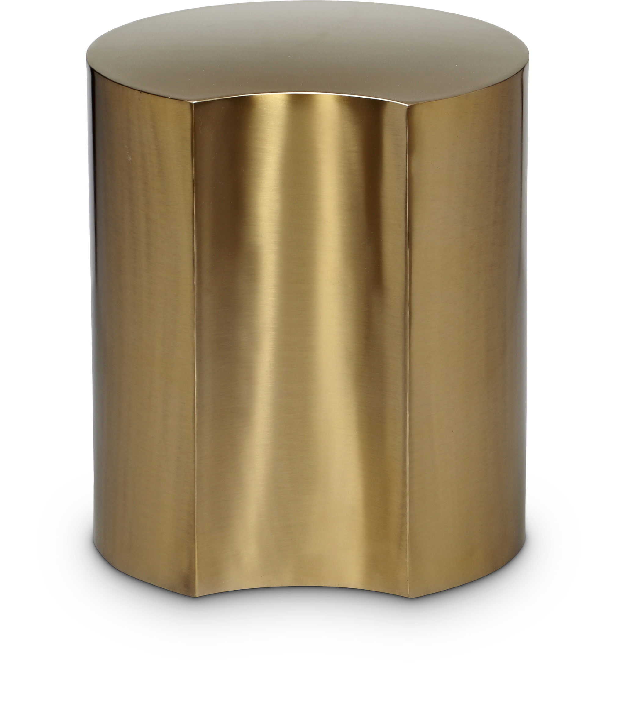 Dimple - 20" End Table - Gold