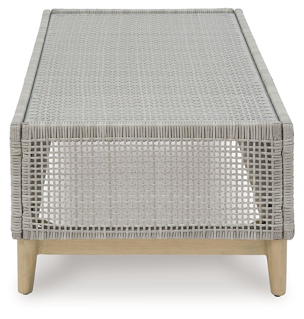 Ashley Furniture Seton Creek - Rectangular Cocktail Table - Gray - Image 4
