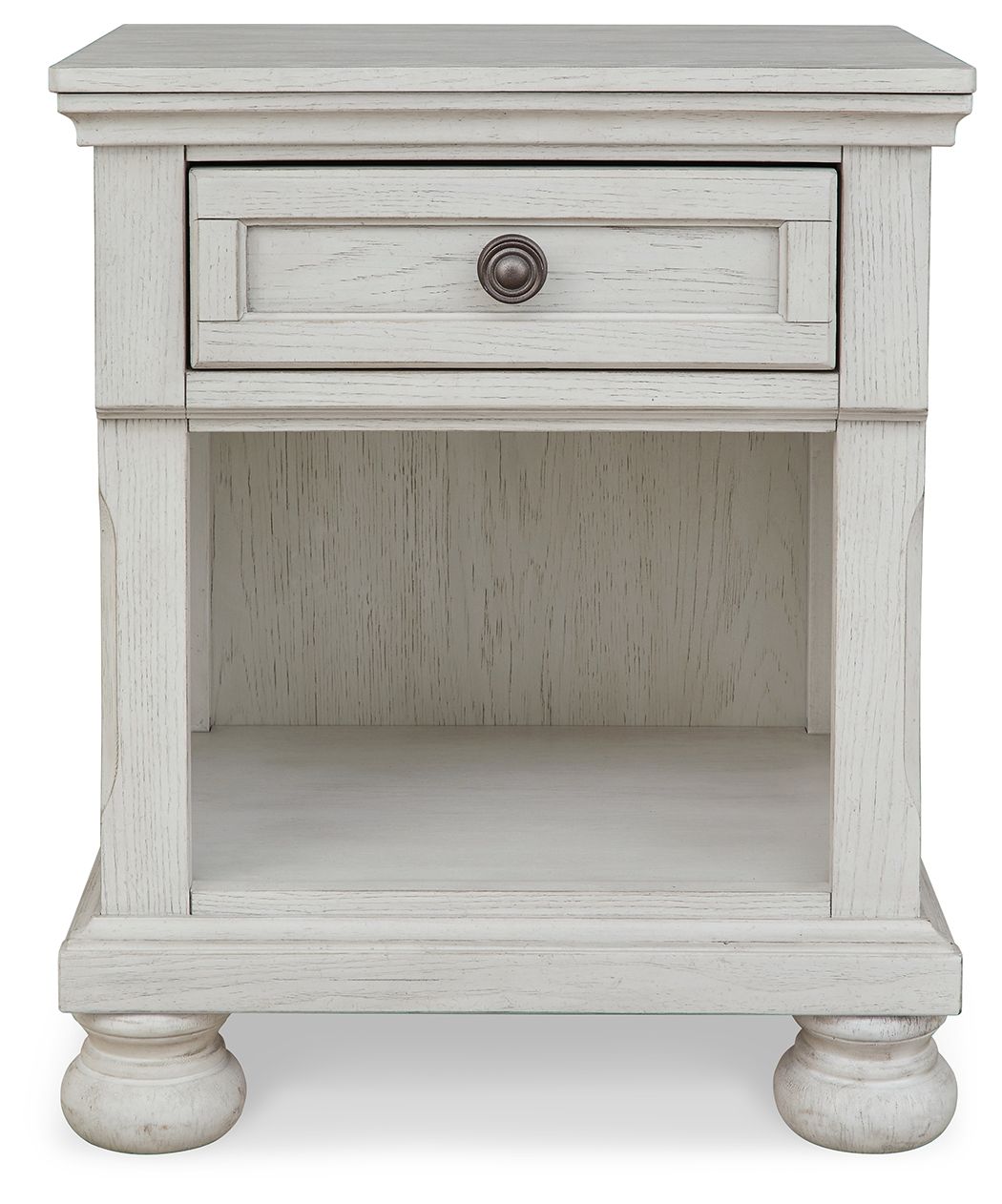 Ashley Furniture Robbinsdale - One Drawer Night Stand - Antique White - Image 4