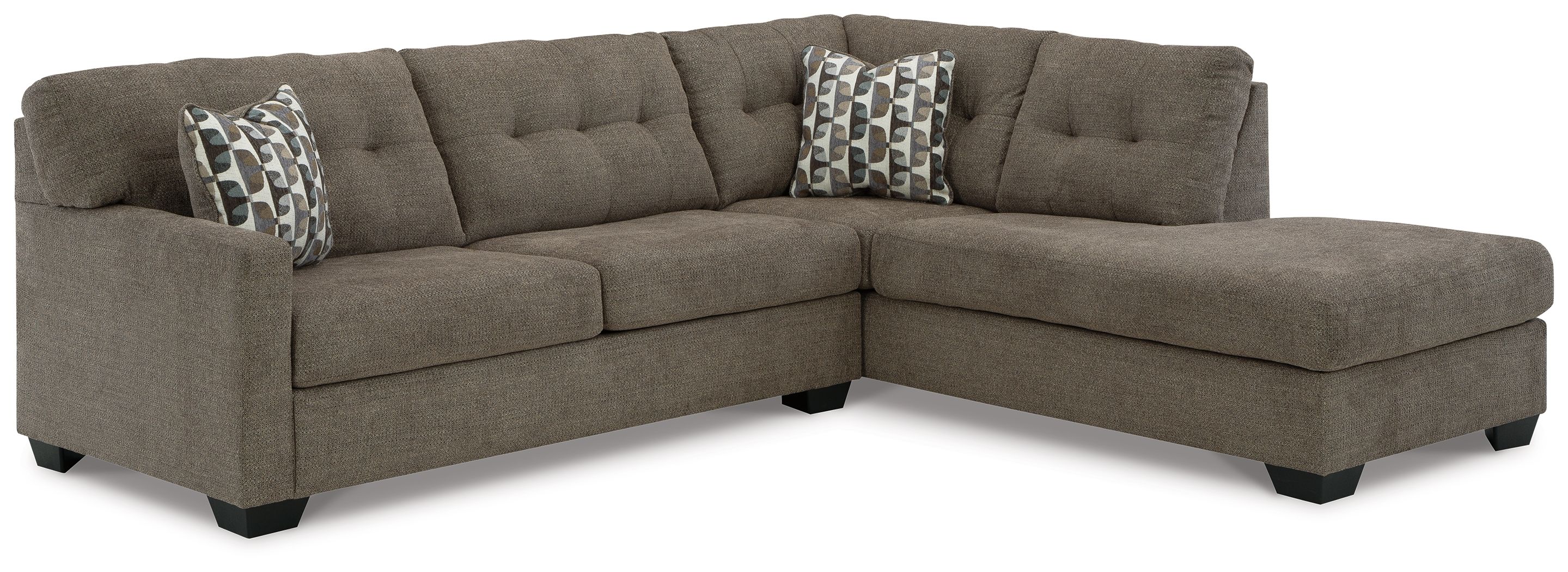 2 Pc · Sectional With Raf Corner Chaise