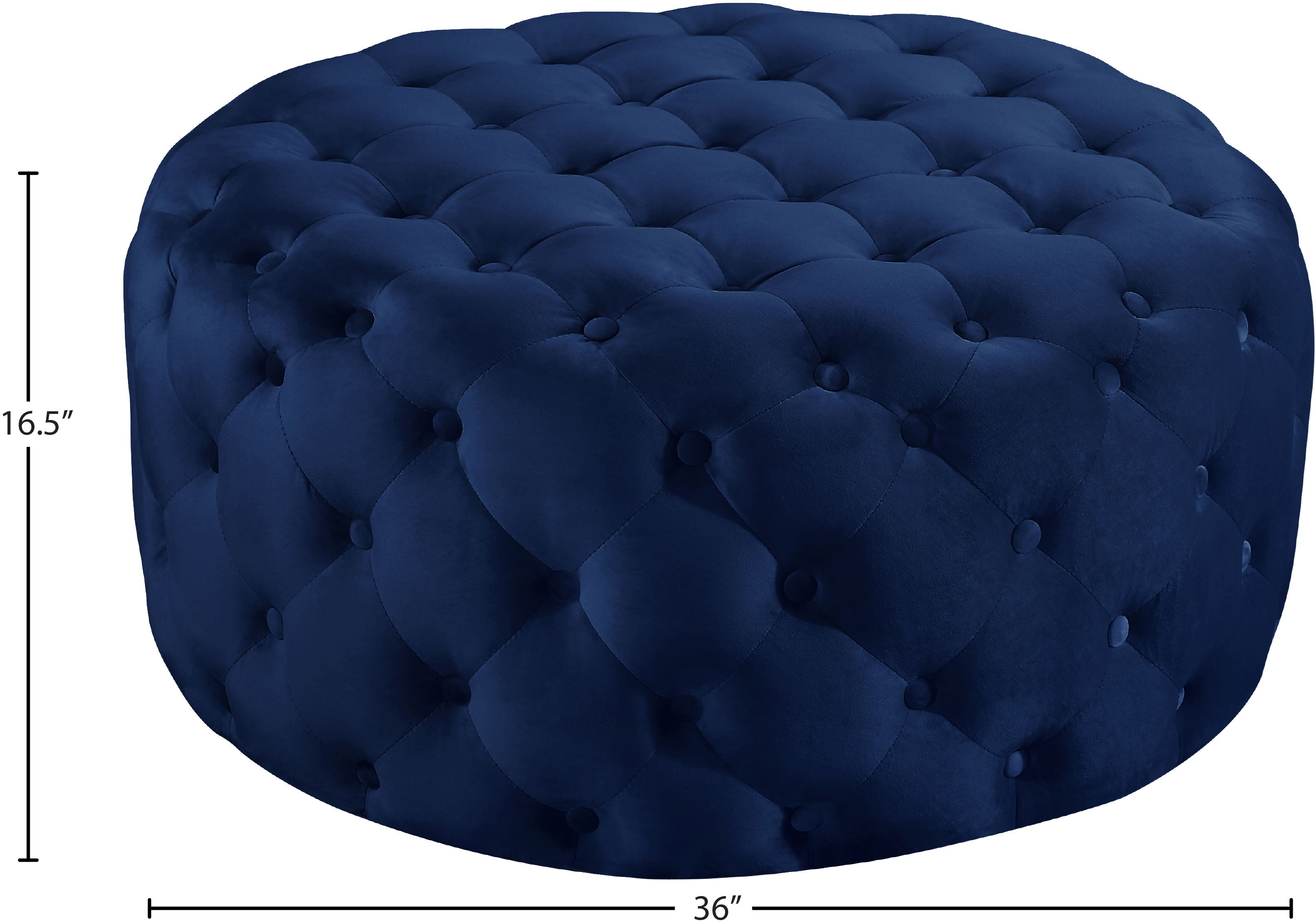 Addison - Ottoman / Bench - Navy