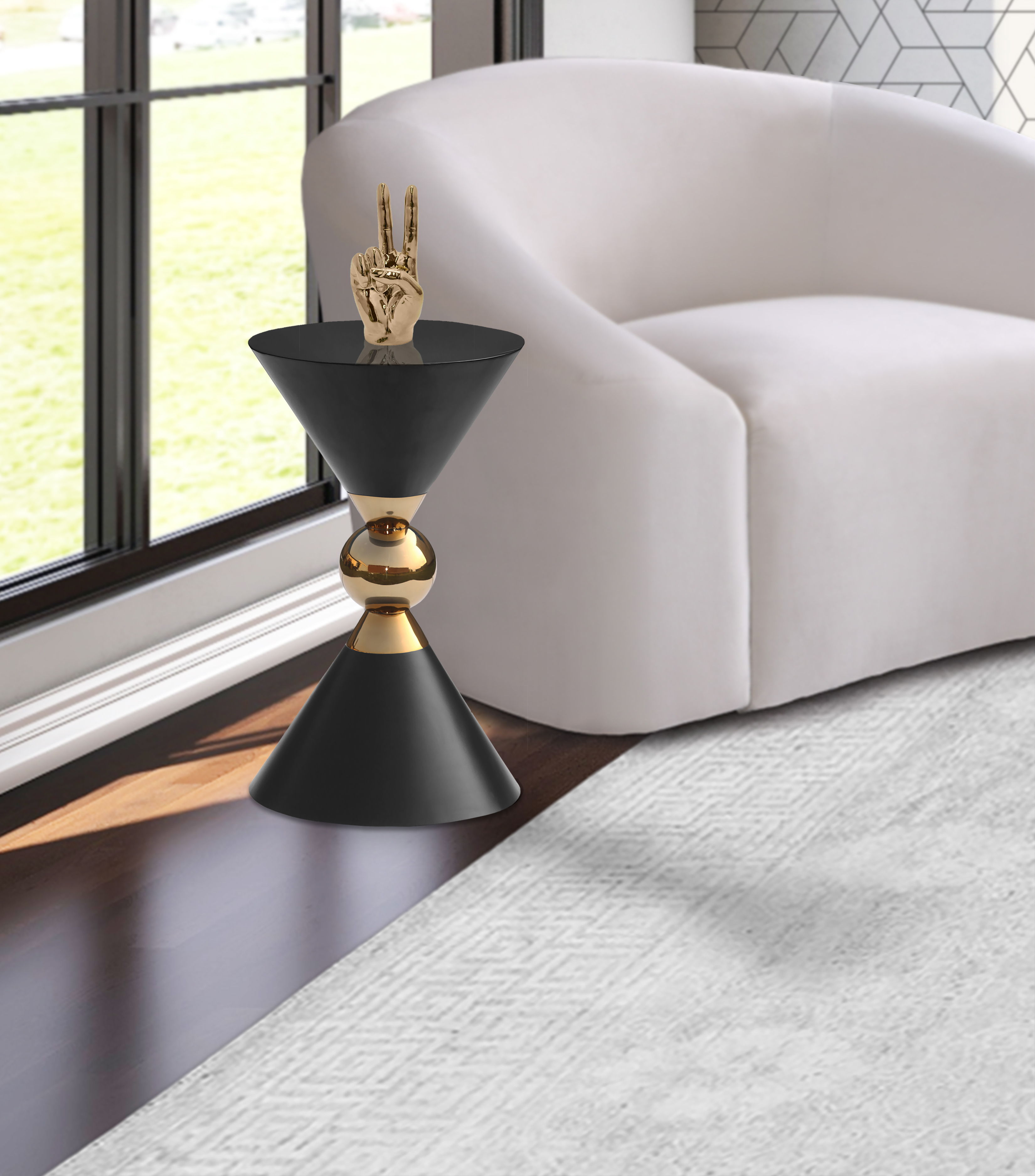 Malia - End Table - Black
