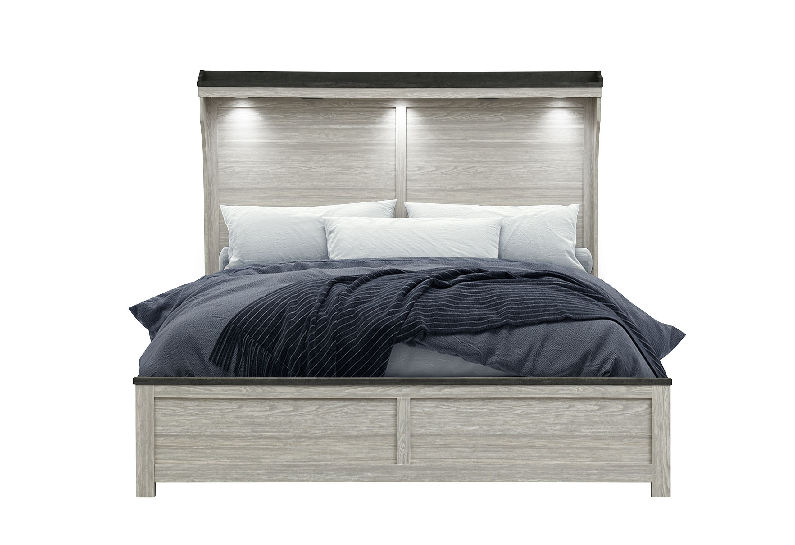 Queen Panel Bed