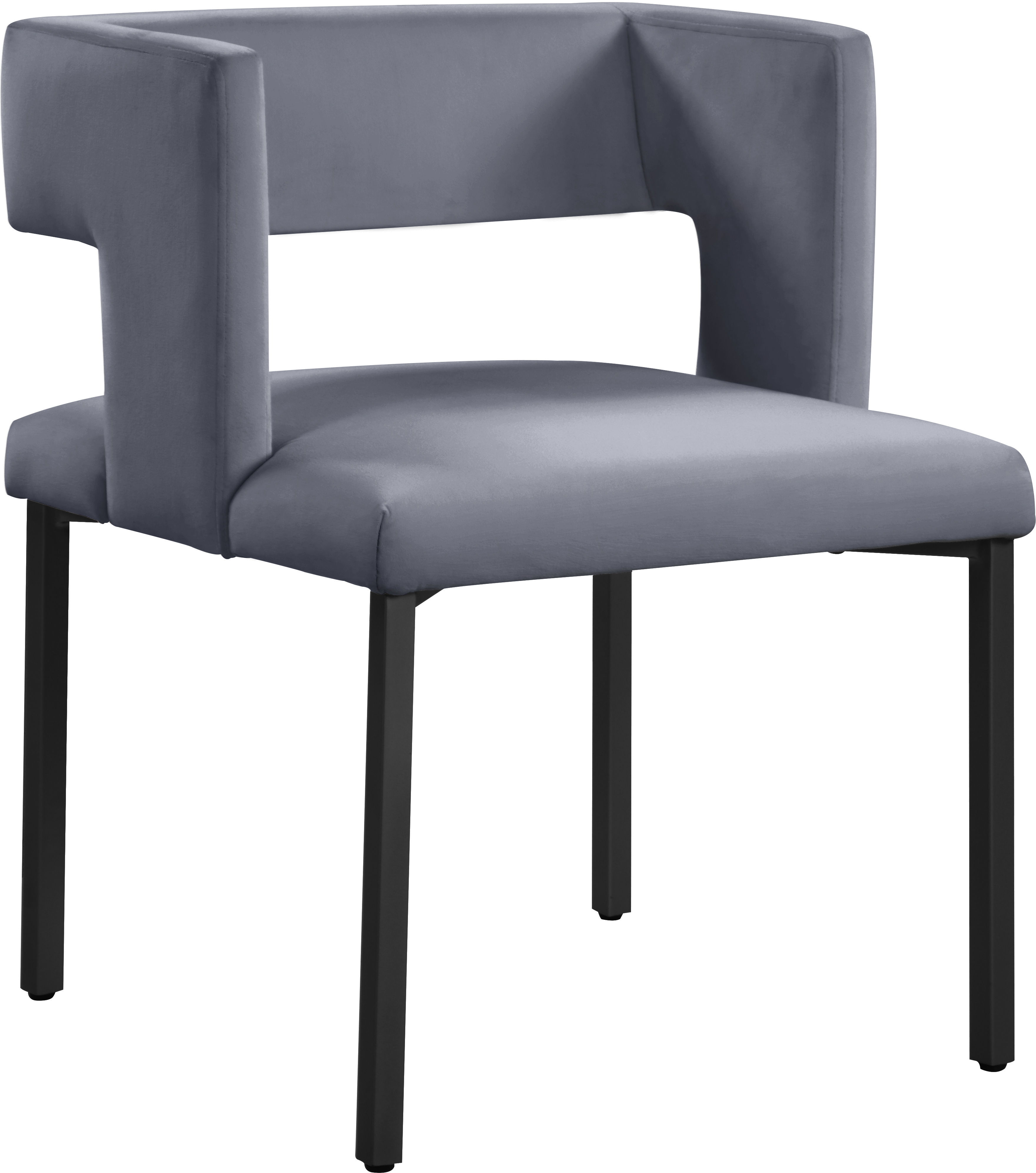Caleb - Dining Chair (Set of 2) - Gray