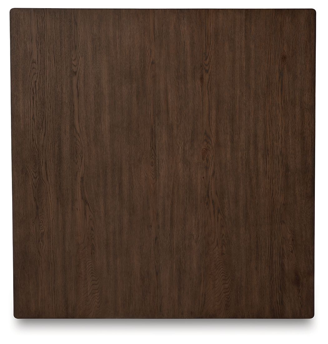Ashley Furniture Hannodream - Square Cocktail Table - Warm Brown - Image 4