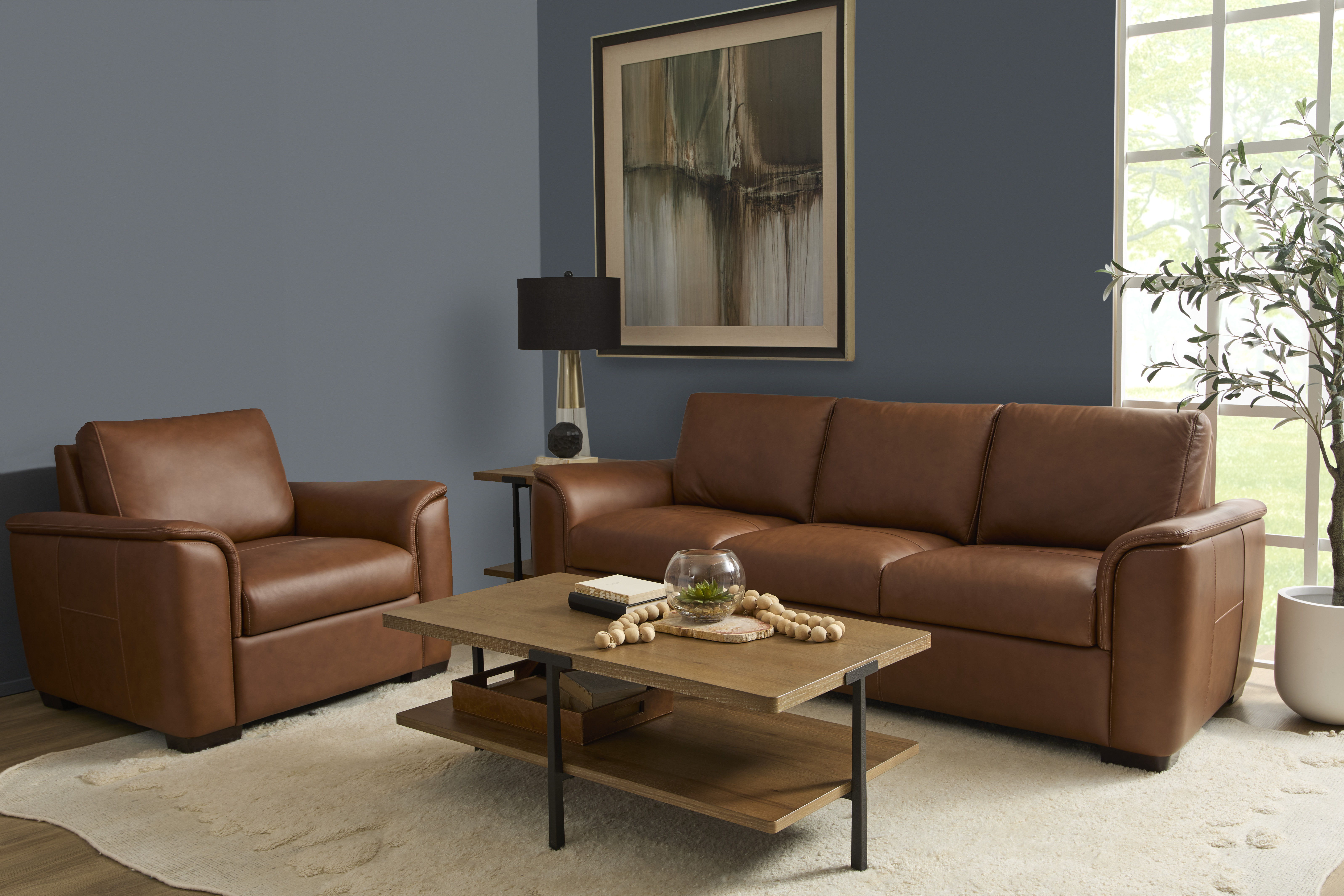 Henry - Chair - Caramel, light brown, view 7
