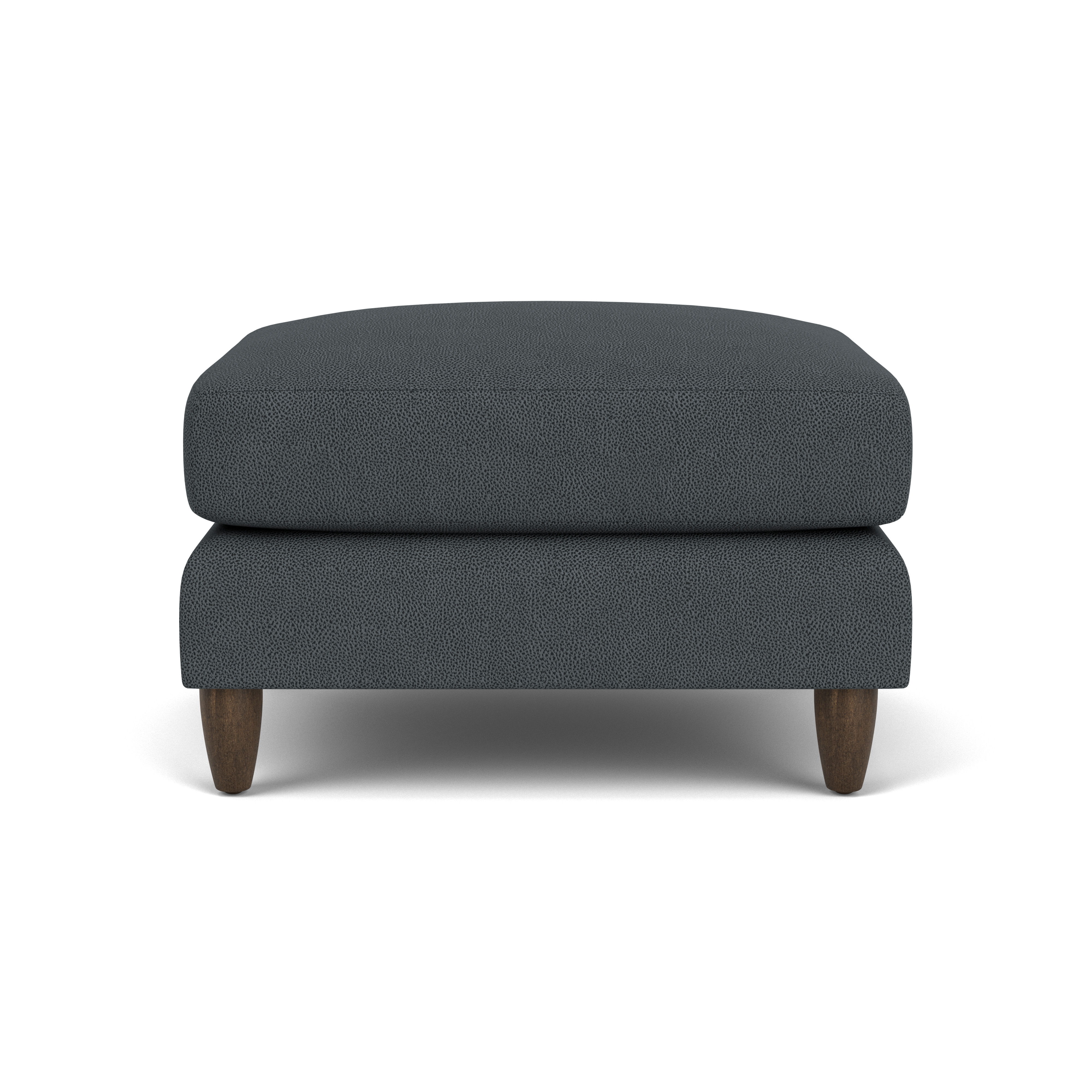Thomas - Fabric Ottoman, gray, view 5