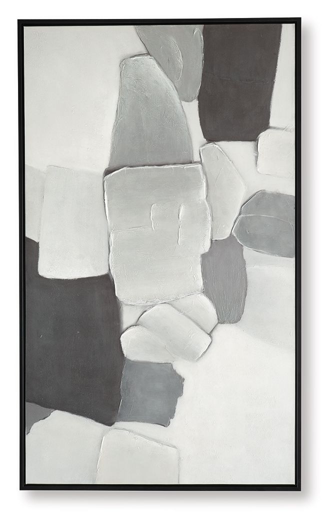 Ashley Furniture Adilson - Wall Art - White / Gray / Black - Image 5